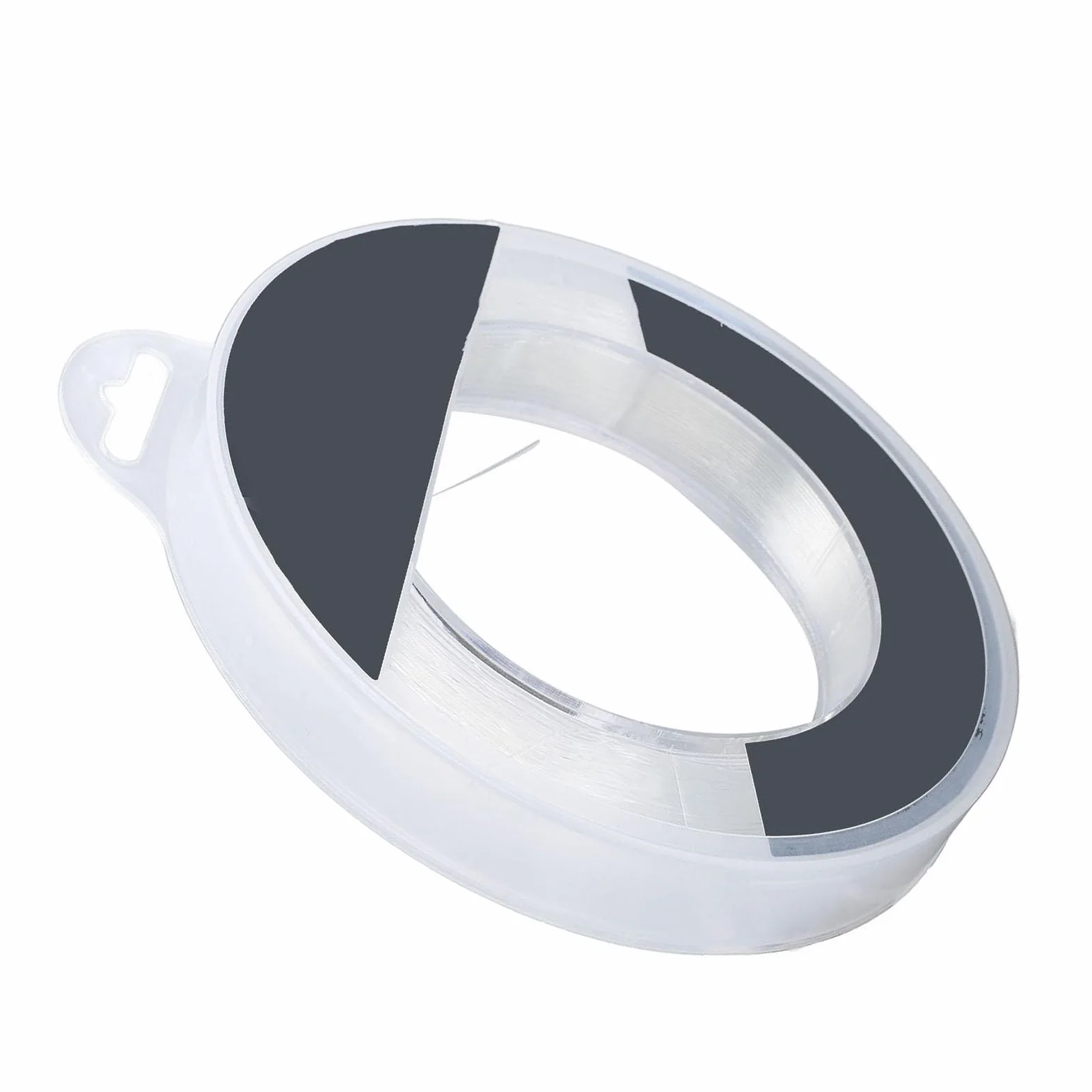 BuyWeek Fil de Pêche en Nylon Transparent 100 m, Ligne de Pêche Ultra Résistante Forte Tension pour pour l'eau Salée et l'eau Douce (0,55 mm)