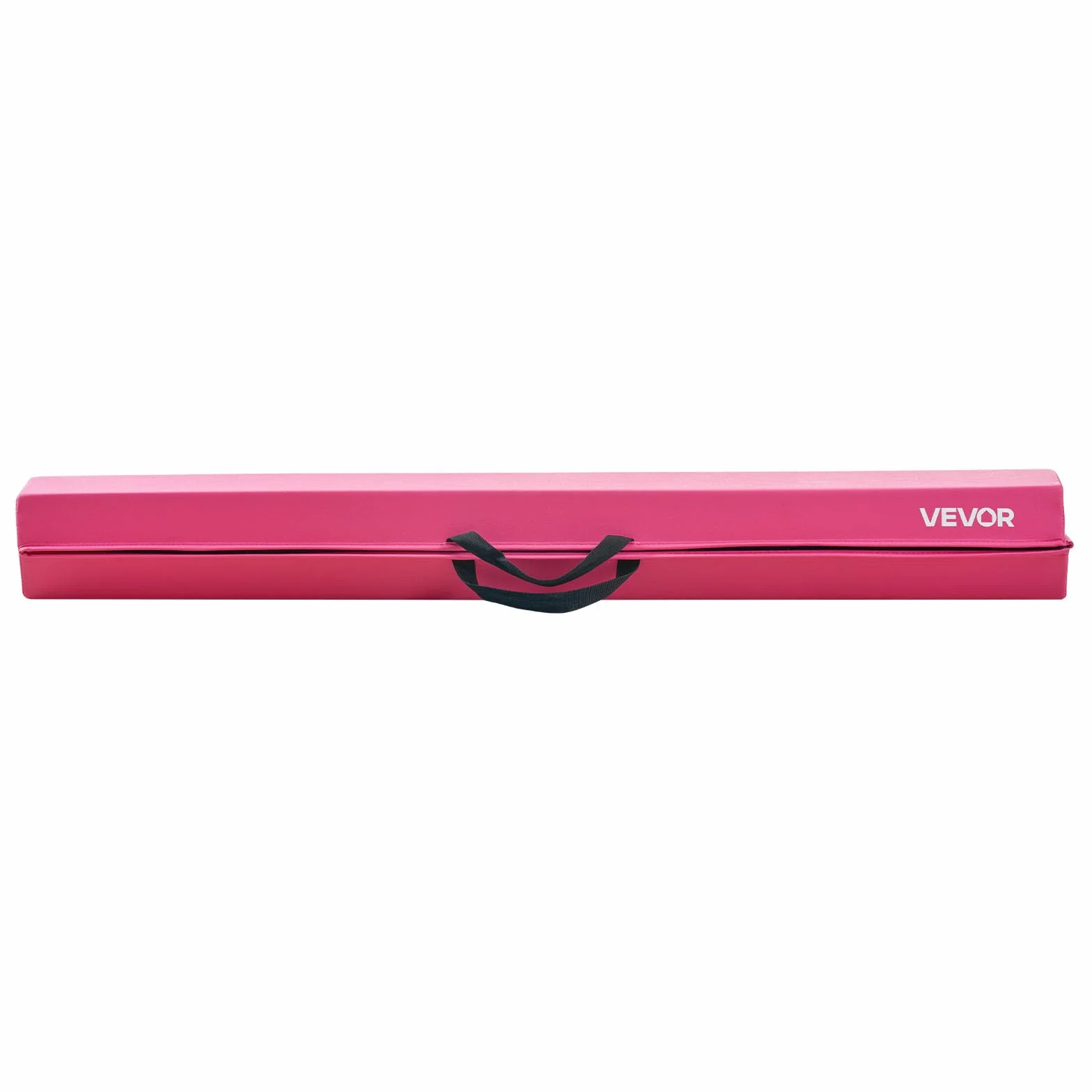 VEVOR Poutre d'équilibre 2,4 m pour enfants – Poutre de sol gymnastique antidérapante avec tapis, noyau bois EVA et sac de transport