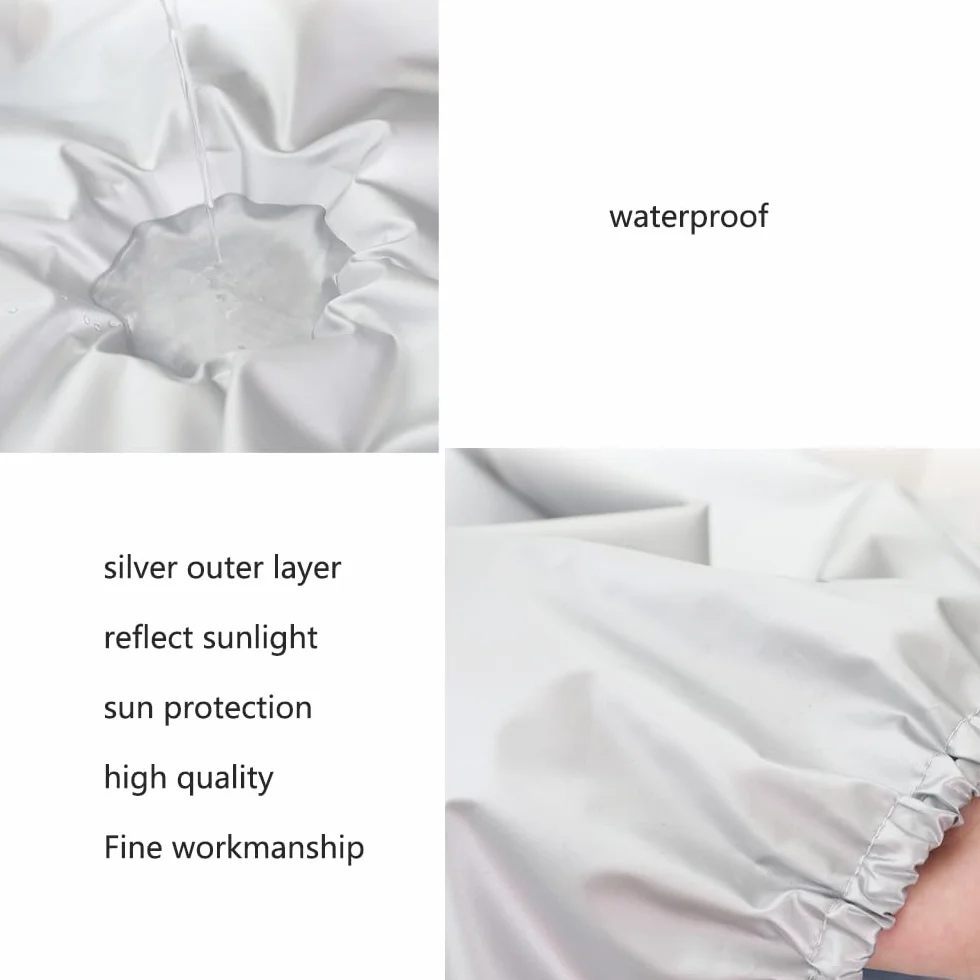 Housse pour climatiseur extérieur pompe à chaleur hiver anti poussière anti neige imperméable (M)