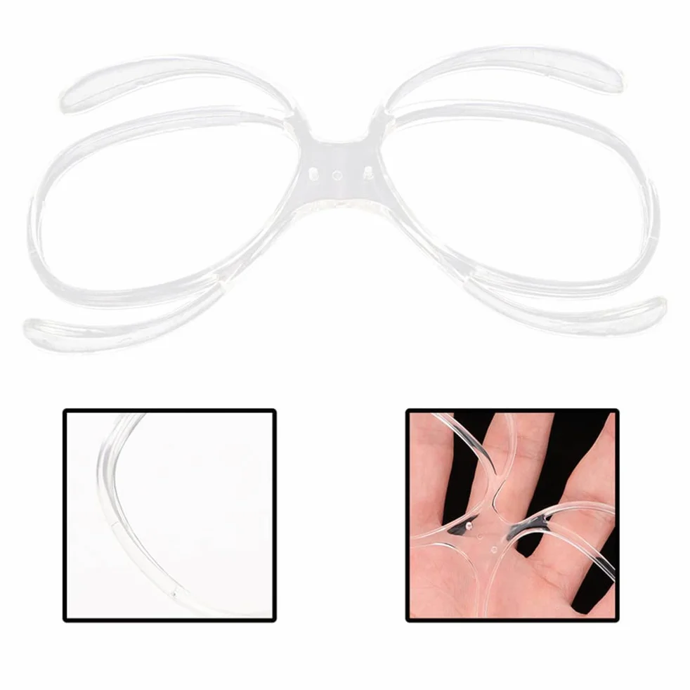 Lunettes de Ski Insert Rx Adaptateur Optique Flexible Universel Taille Lunettes de Snowboard