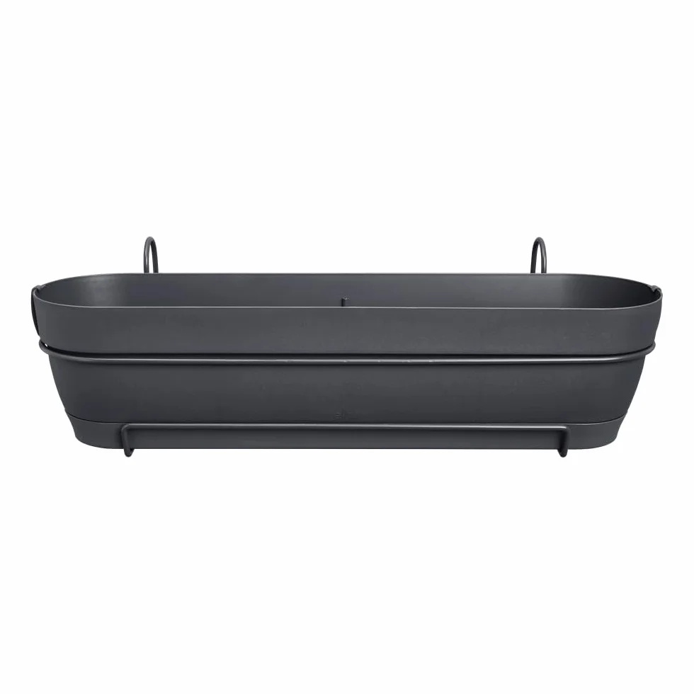 Elho Vibia Campana Balconnière Allin1 70 Ø 70.4 x H 17.7 cm Noir/Anthracite