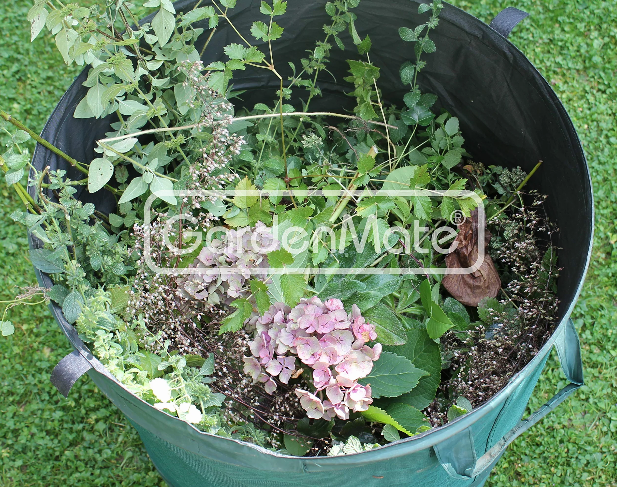 GardenMate 3X Sacs de Jardin Pop-up 160L Polyester Oxford indéchirable