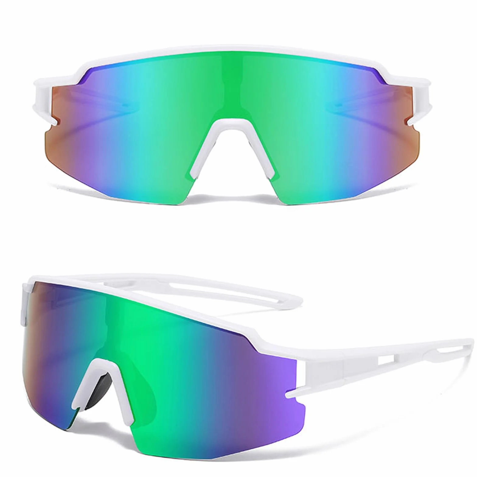lunettes de vélo pour homme et femme, Anti-UV vélo de route Pour activités de plein air Comme le cyclisme, la course l'escalade la conduite la pêche