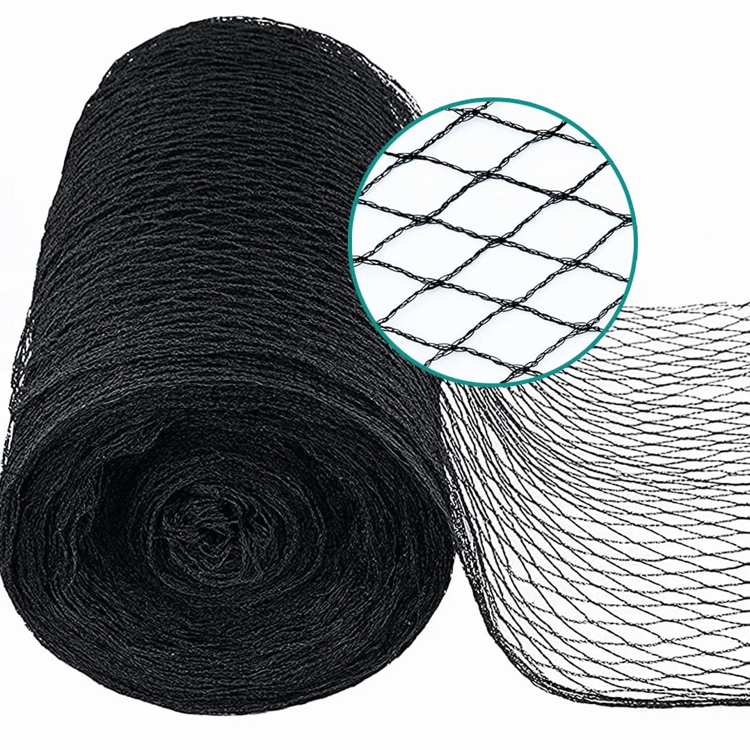 Filet de Protection pour Bassin à Mailles Fines 4 x 5m (10x10mm), 30g/m² - Protection des Oiseaux, Anti-Feuilles