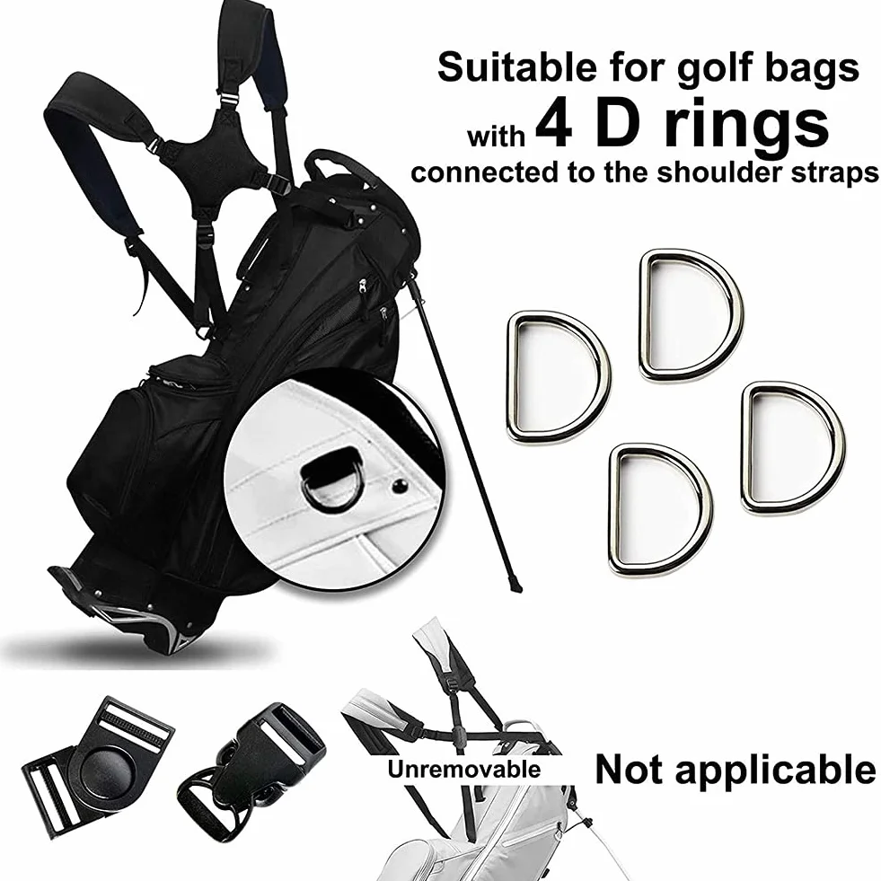 Bandoulière de golf étanche réglable universelle - Sangle de rechange pour sac