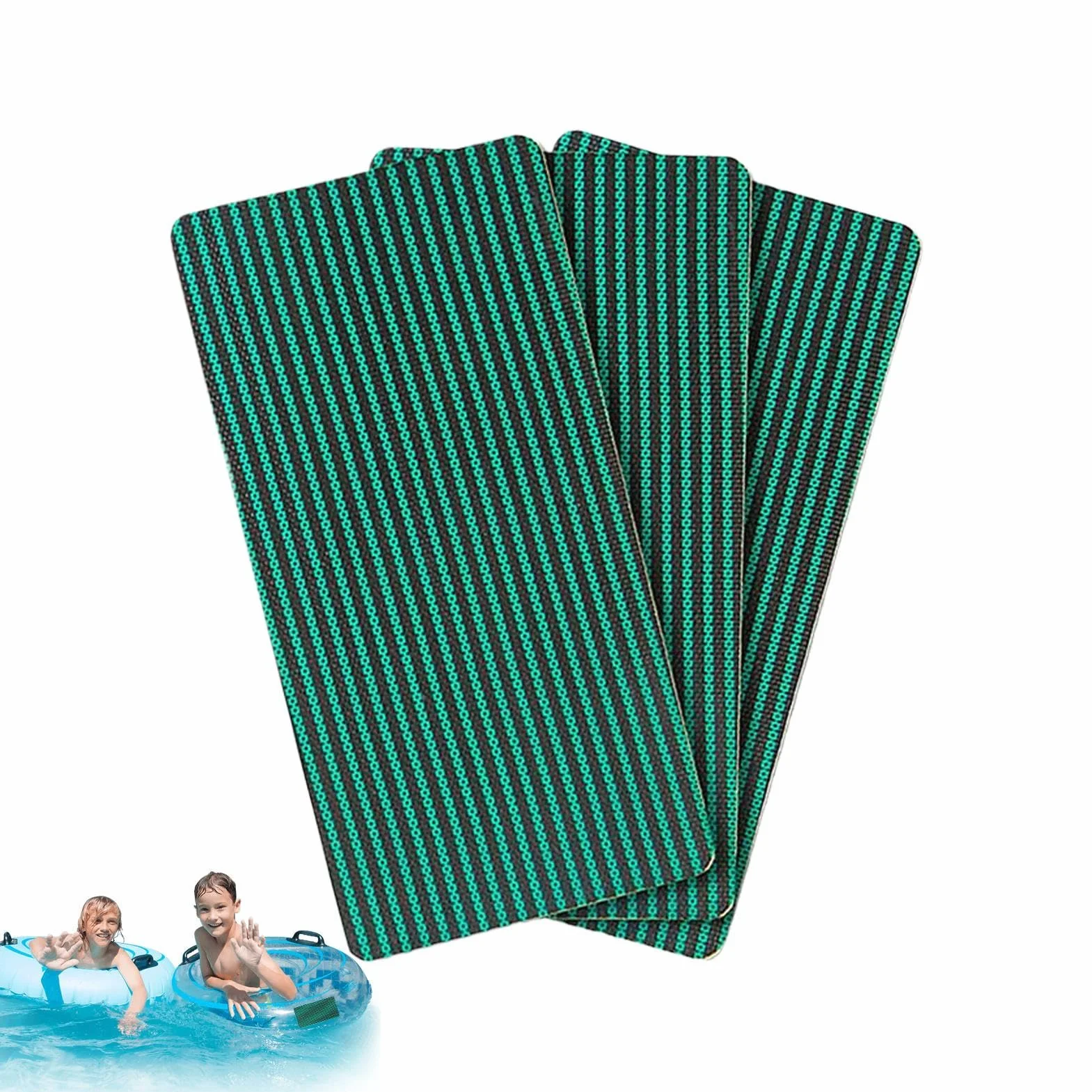 Kit de Réparation pour Bâche de Piscine - Rustine Adhésive Résistante aux Déchirures, Découpable pour Spa, Étang et Bassin