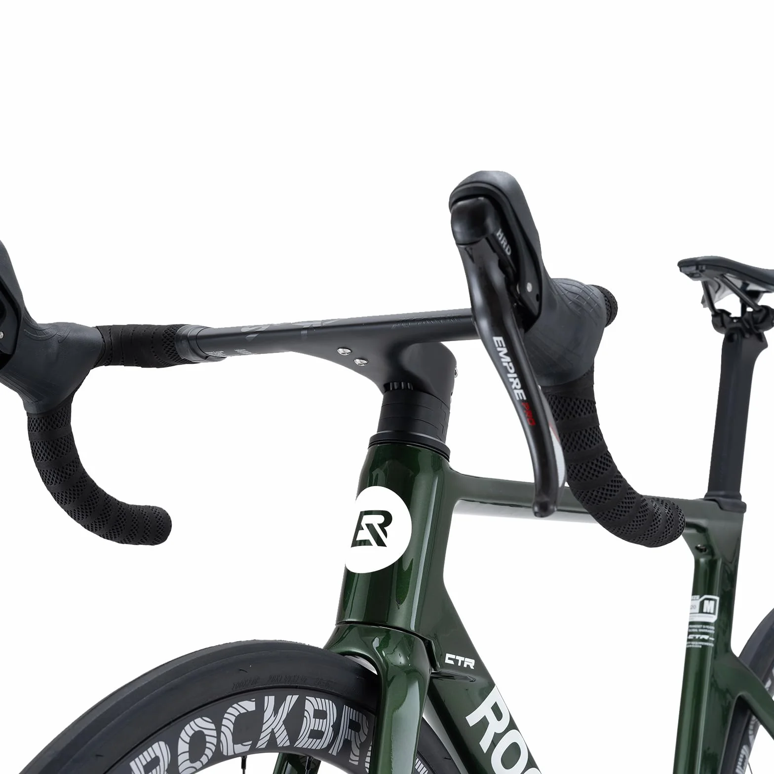 ROCKBROS CTR 2.0 Vélo de Route Cadre Carbone T700 700C 2x12 Vitesses Freins à Disque Hydrauliques Roues Carbone 40mm