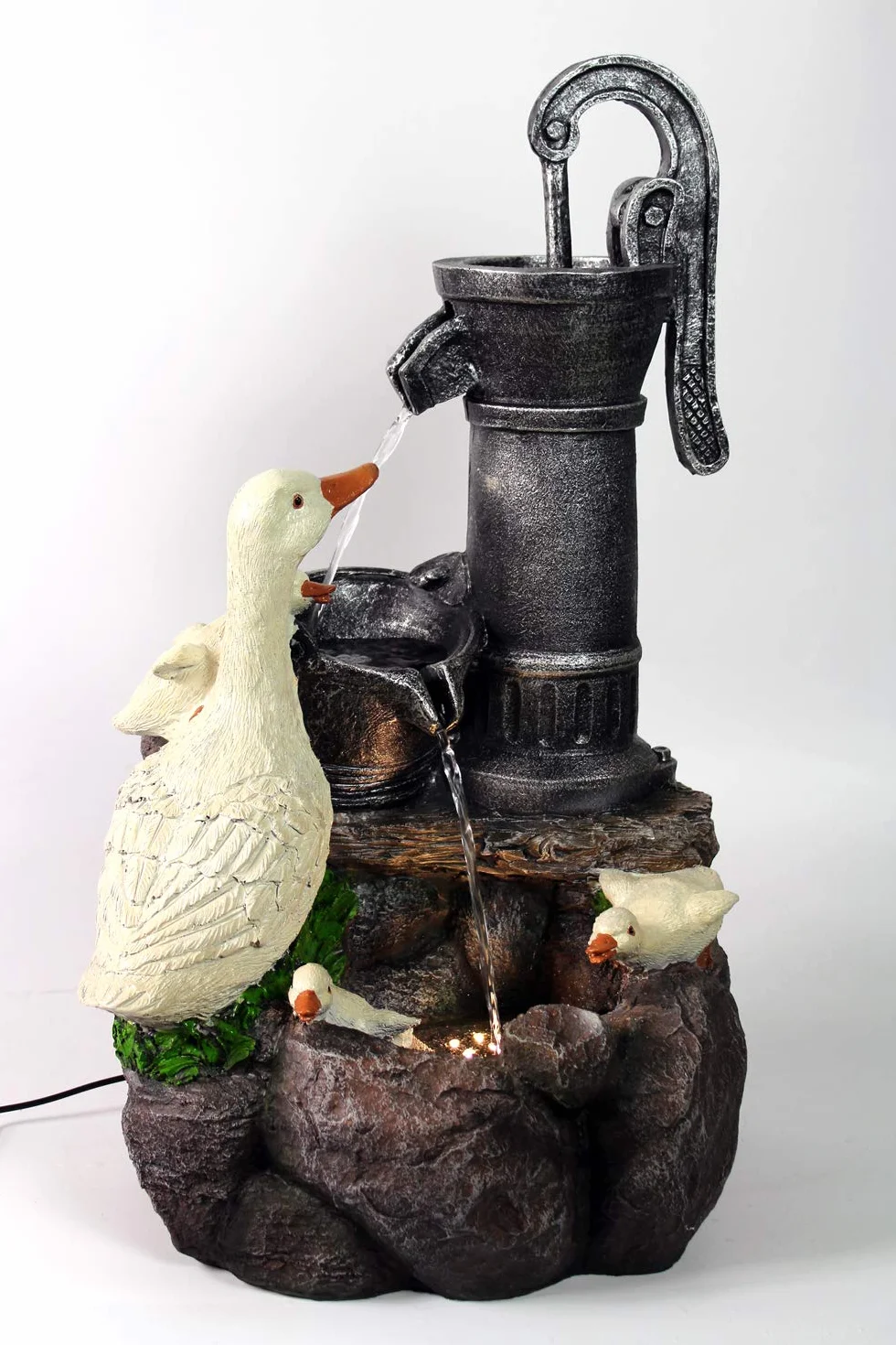 Fontaine de Jardin BK821 avec éclairage LED 58,5 cm