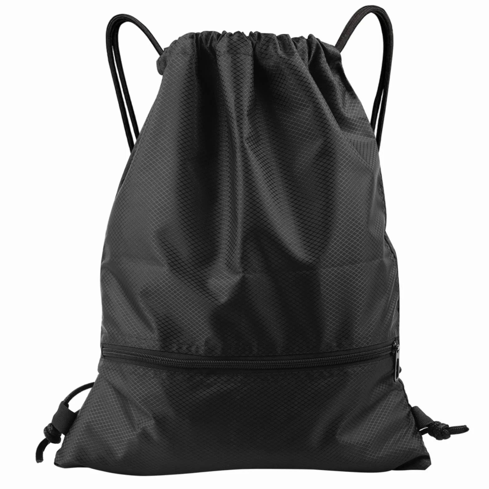 Sac à dos en nylon, Sac de Sport avec Cordon de Serrage,à dos avec sacs de sport à cordon,Sac de Sport réglable pour Hommes et Femmes avec Poche intérieure pour Le Sport et Les Voyages
