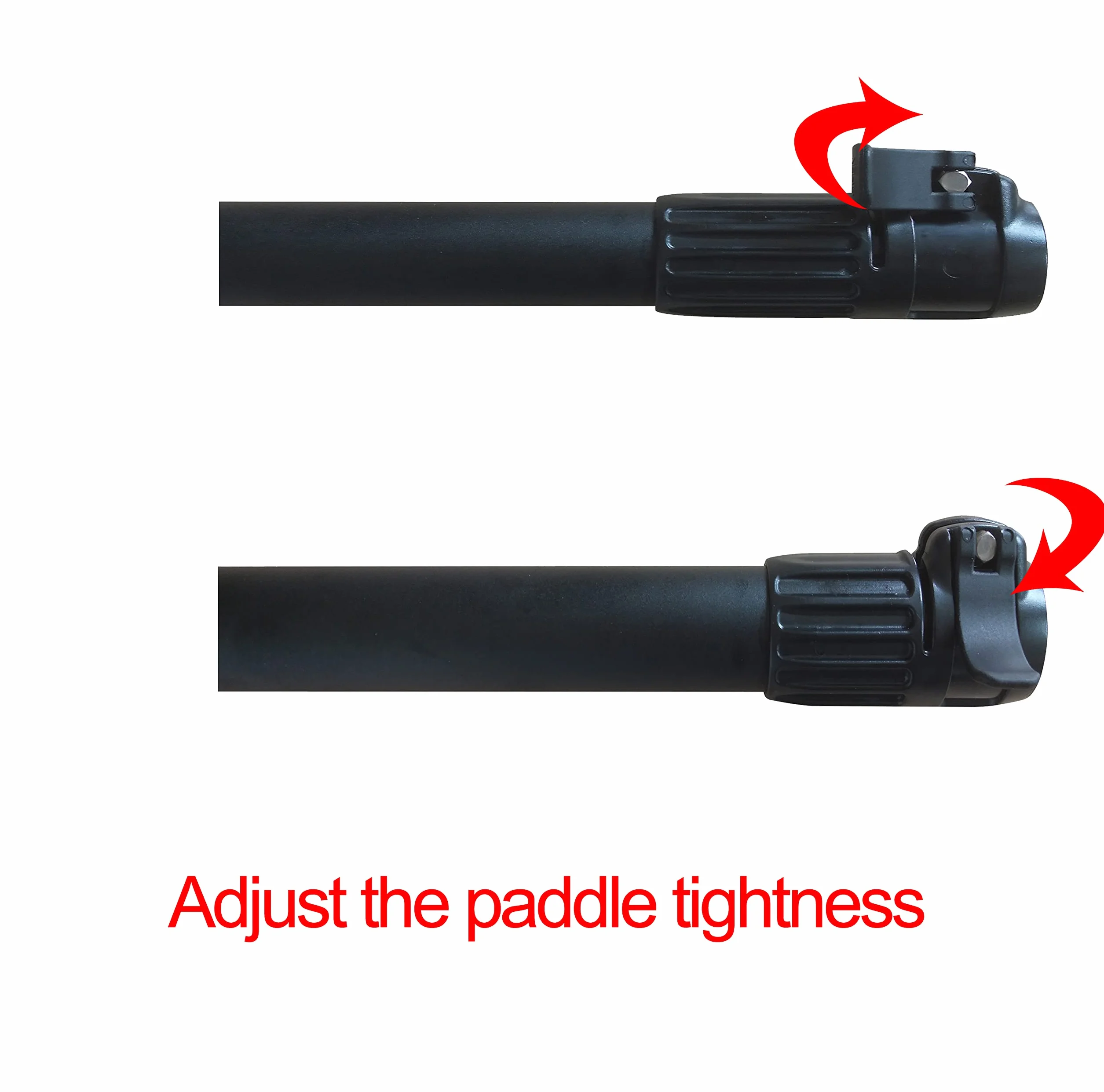 Aqua Plus Pagaie 3 pièces pour Sup Planche à pagaie Debout (Noir, 65-82 Pouces)
