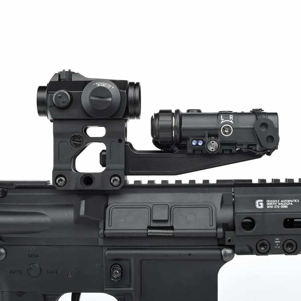 Montures Tactiques Micro Red Dot Riser Picatinny Riser,Adaptateur de Base à Montage combiné Optique Rail de Montage de portée de 20 mm pour T1 T2 H1 H2 Red Dot Sight viseur Optique