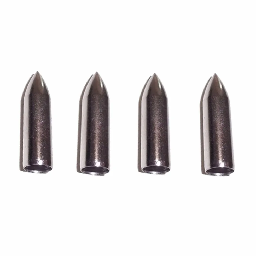 ZSHJG 24pcs Tir à l'arc Point de la flèche Boradheads de Chasse Têtes de Flèche Flèche Conseils pour ID 8mm Bois de Bambou Arbre de Flèche