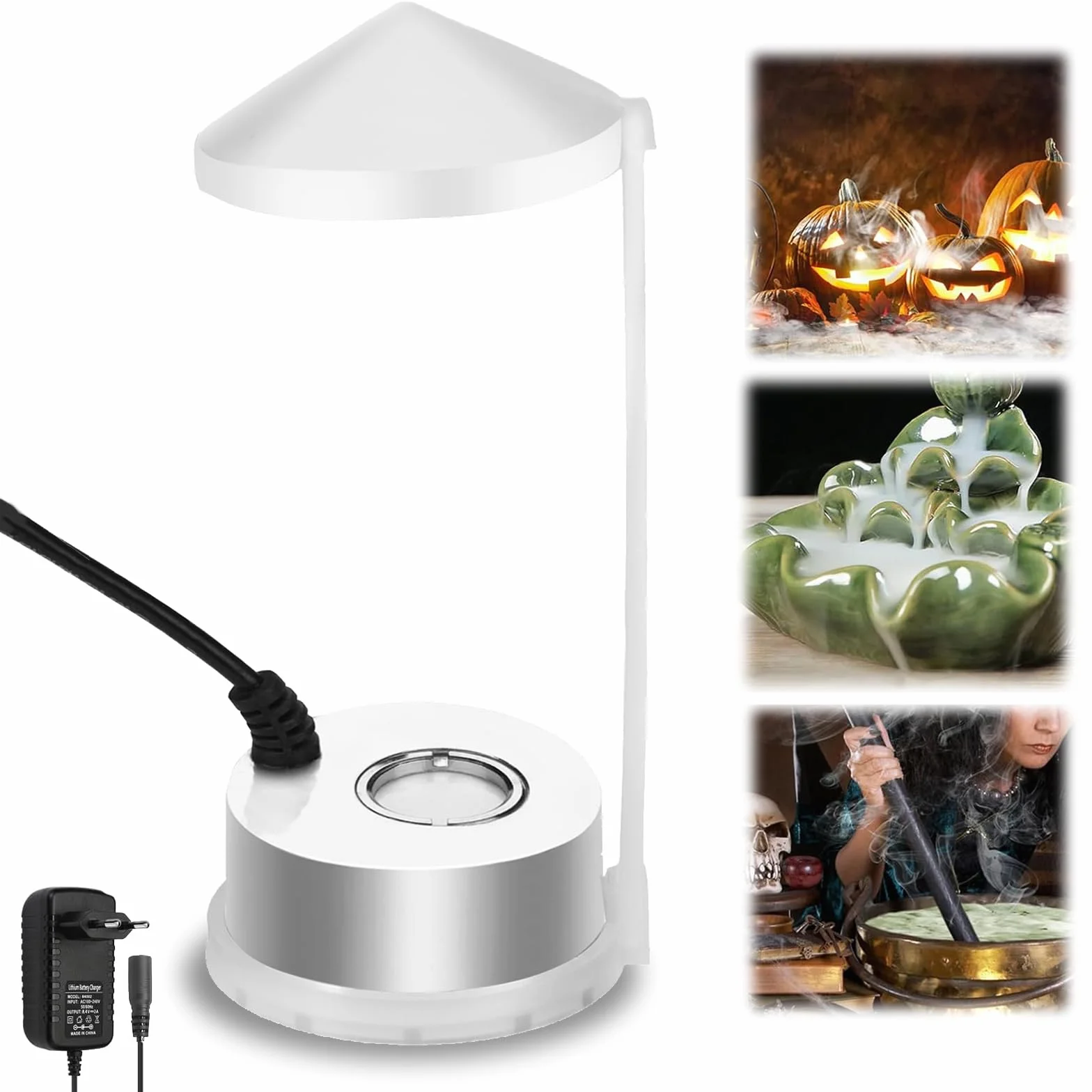 Nébuliseur à ultrasons 24 V 350 ml/H Mini machine à fumée pour étangs aquariums