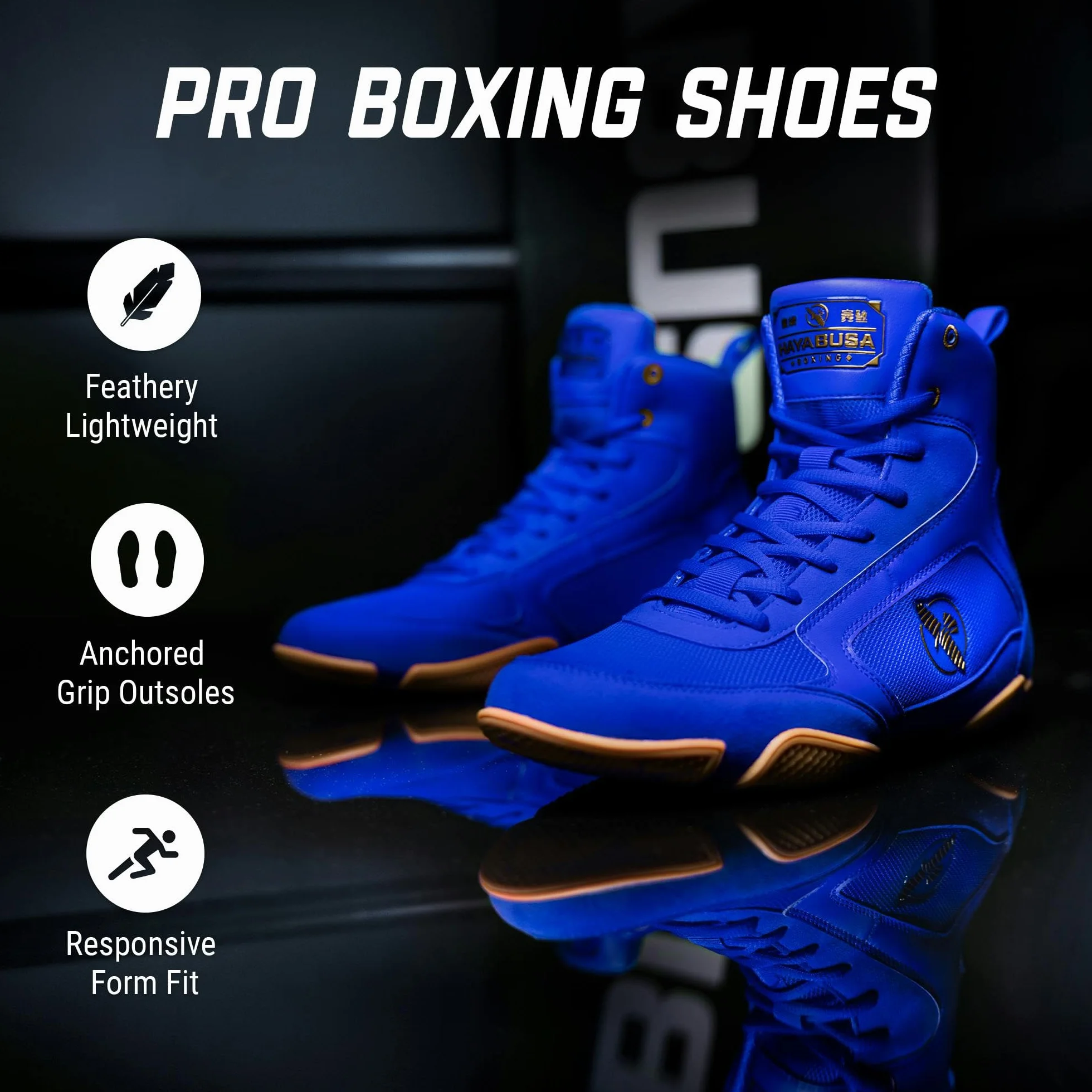 Hayabusa Pro Chaussures de boxe homme femme