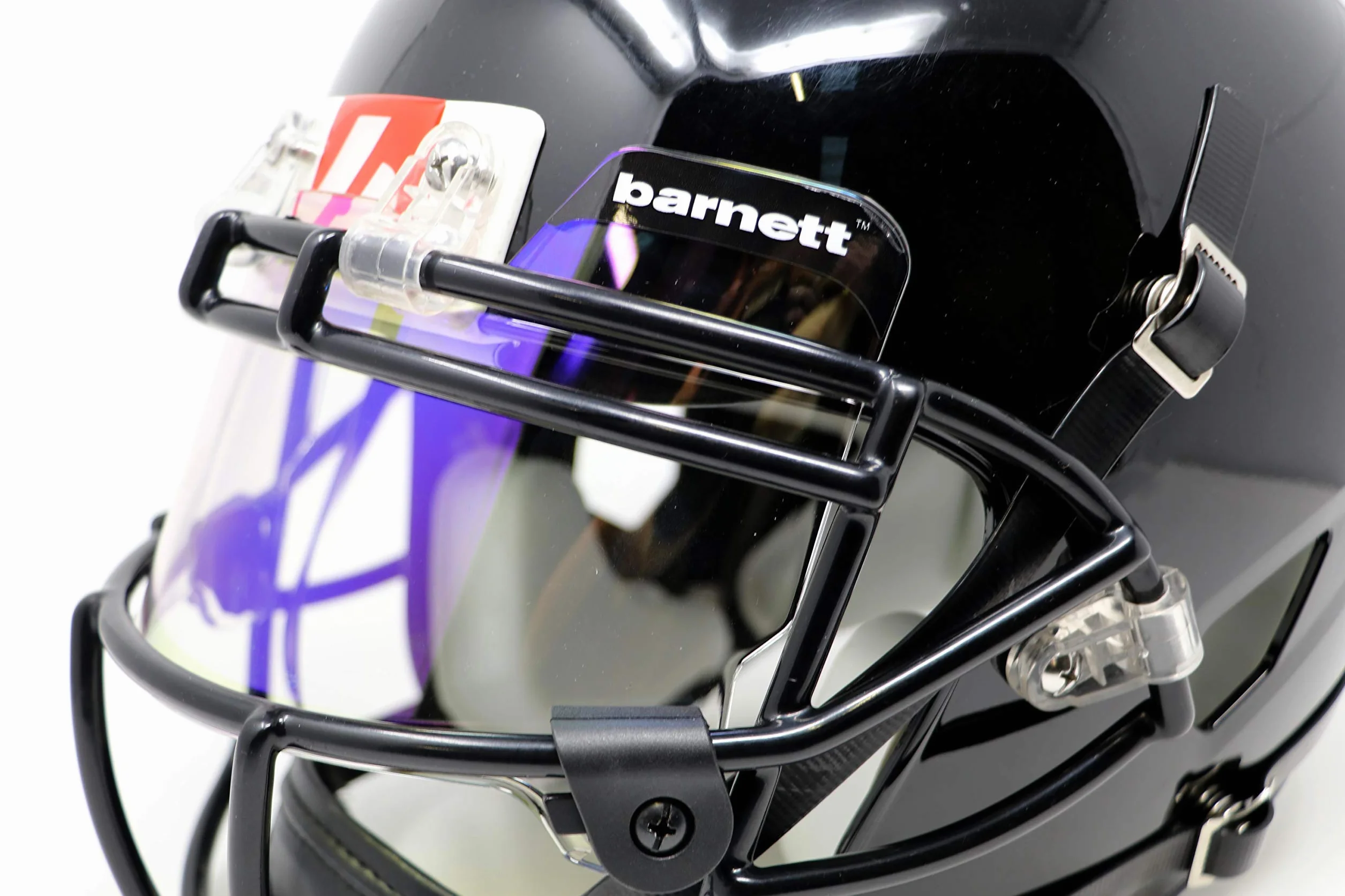 BARNETT Reve Visière REVO Blue Casque de Football Américain