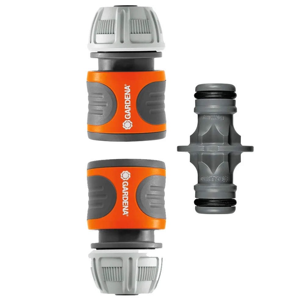 Gardena Nécessaires d'arrosage raccords extension tuyau 13 mm 1/2 Pouce 15 mm 5/8 Pouce pression eau élevée