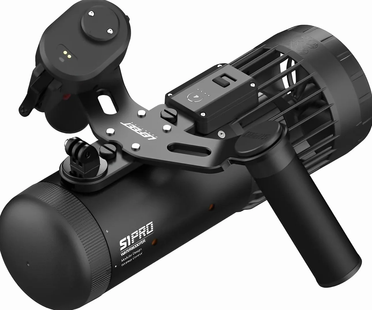 S1 Pro Scooter de mer sous-Marin, 4,2 mph électrique Jet Ski Hélice Scuba, 40 m de sécurité étanche 3 Niveaux de Vitesse Rechargeable Planche de Surf électrique pour Les plongées Peu Profondes