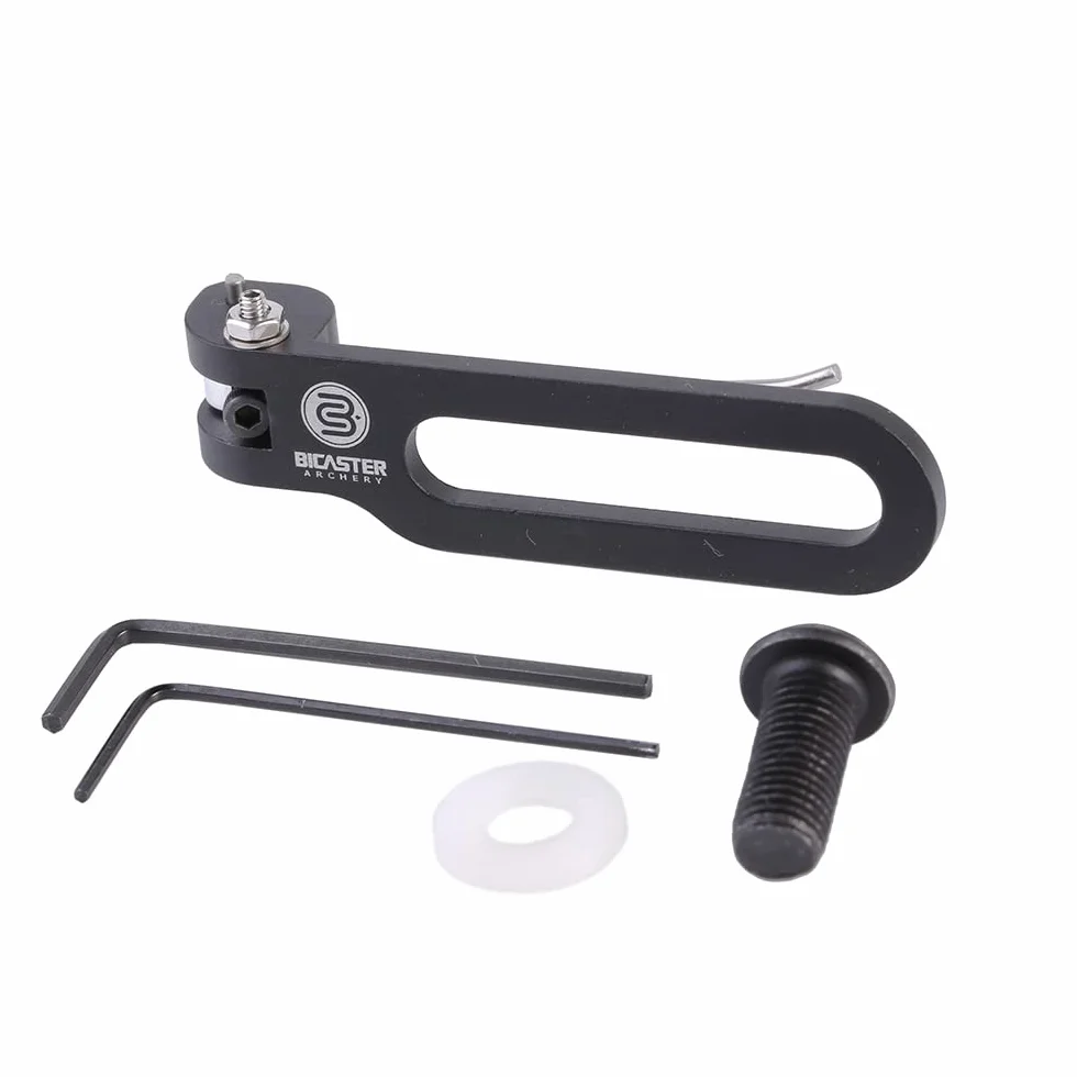 BICASTER Tir à l'arc Coussin Piston + Repose-flèche Magnétique Réglable - 1 Set