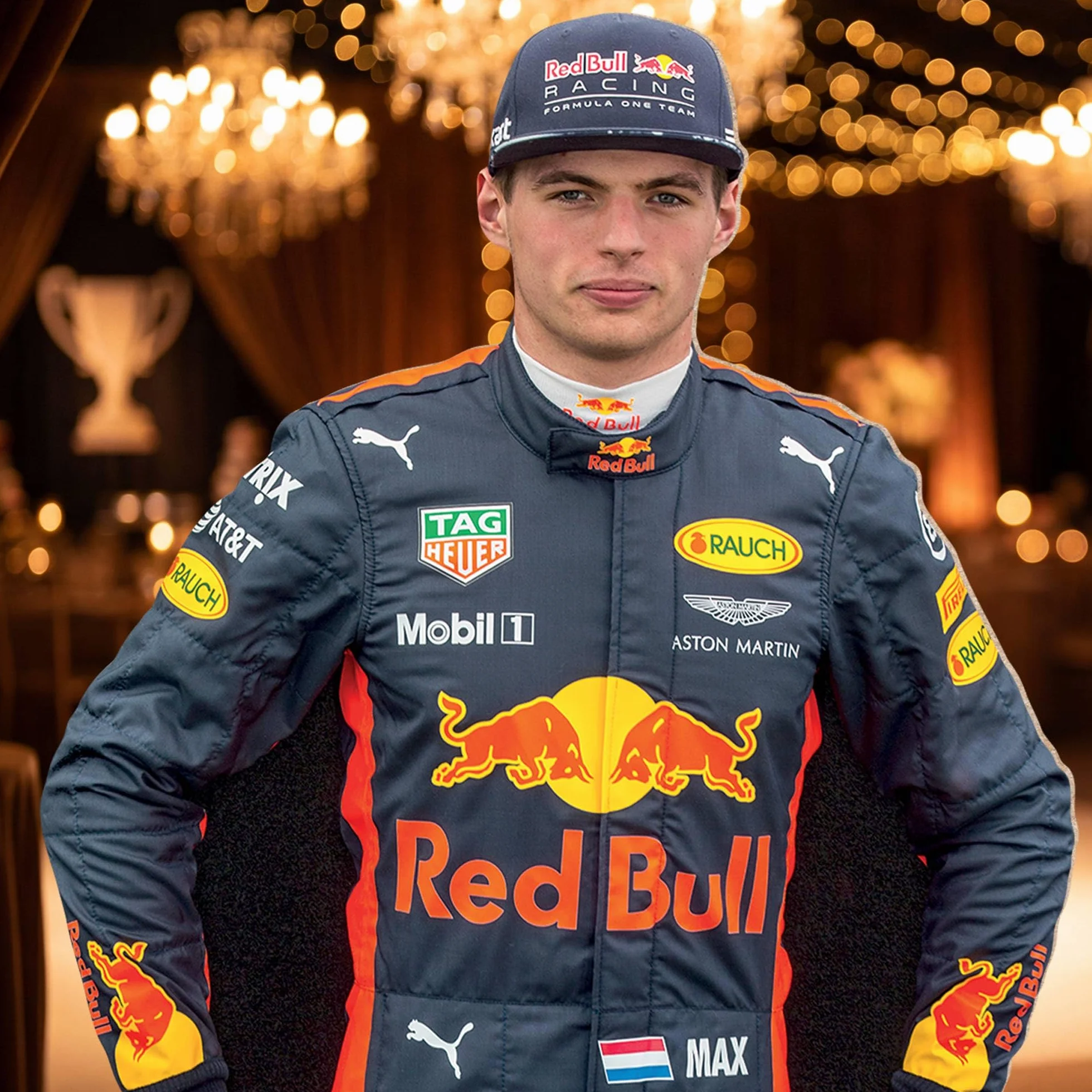 Star Cutouts Ltd CS667 Max Verstappen Carton Multicolore 177 x 74 x 177 cm