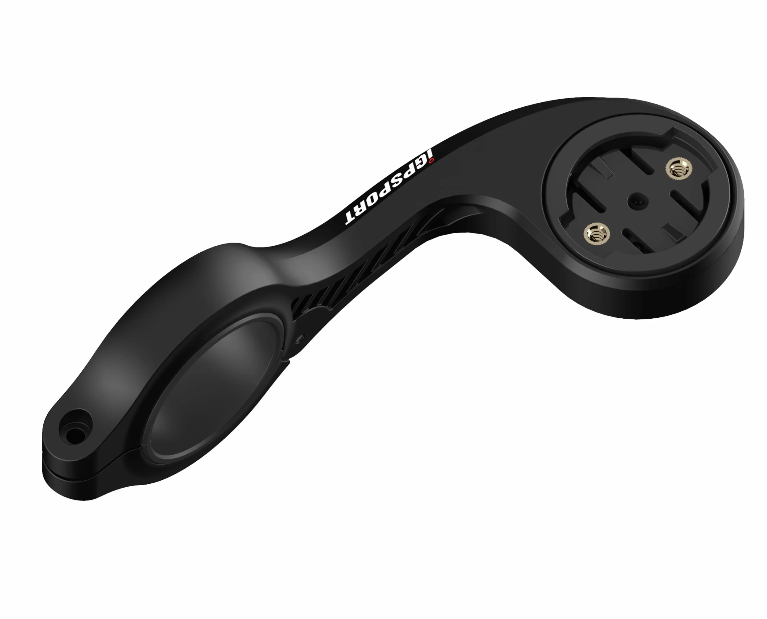 iGPSPORT Support de vélo Avant étendu Compatible avec l'ordinateur de vélo Garmin Edge 200,500,510,520,800,830,1000,1030, s'adapte au Guidon de 31,8 mm