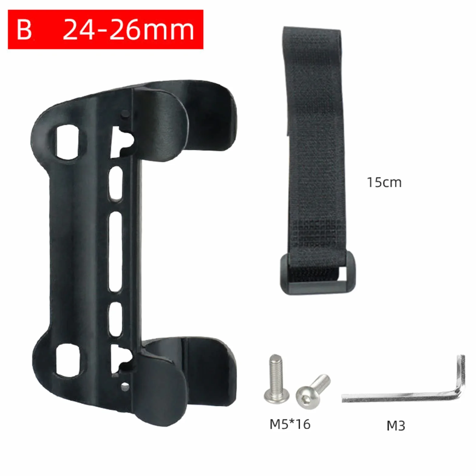Support de pompe à clip léger et solide pour vélos de route