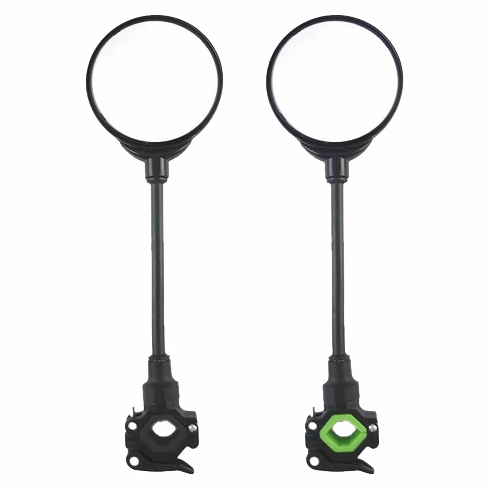 Rétroviseur de poussette miroir rotatif flexible convexe facile à installer pour tout-petits