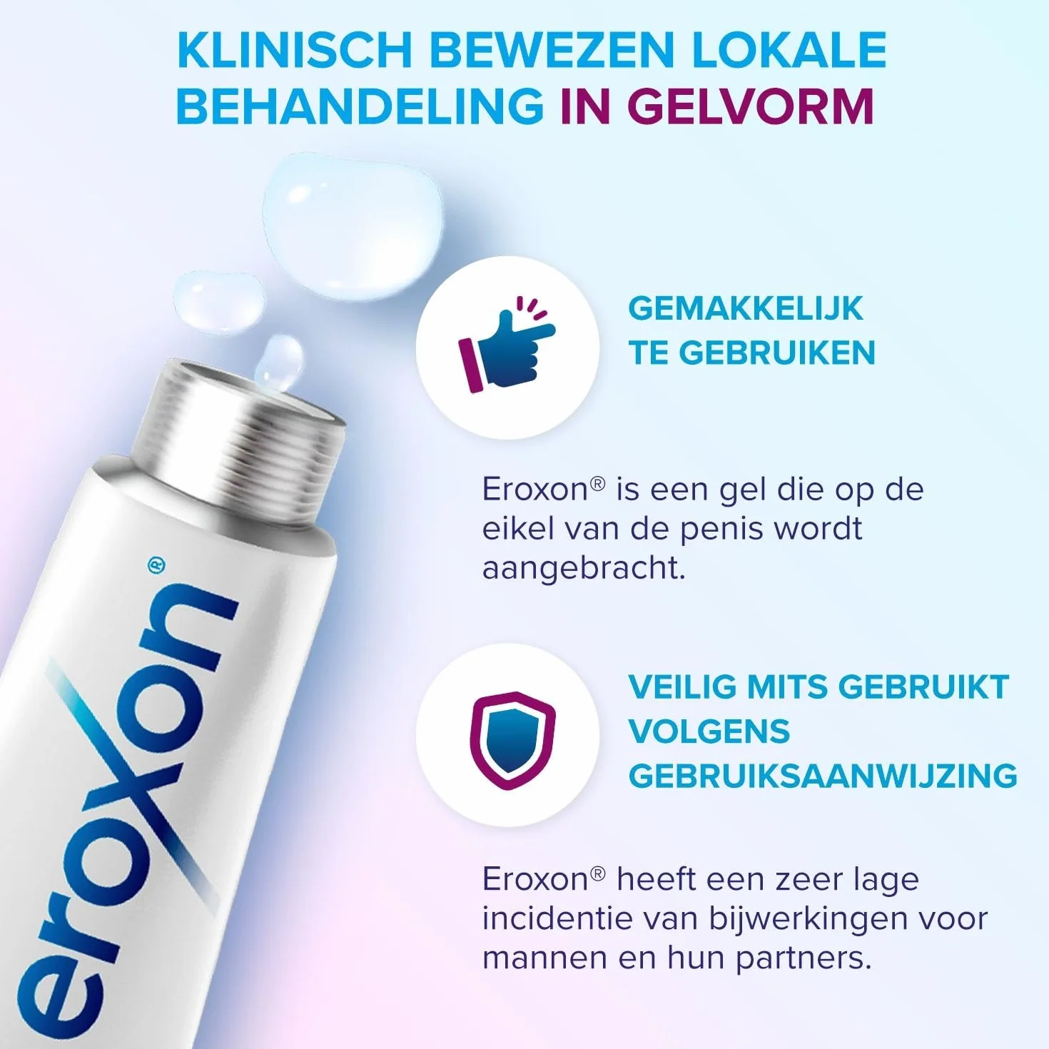 Gel stimulant EROXON 4 tubes