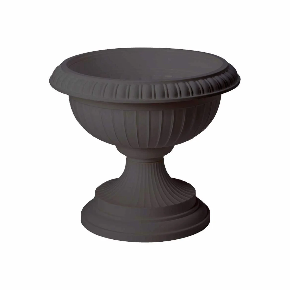 Jardinière fusée 41 cm anthracite 36 cm