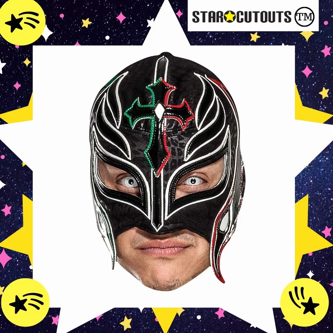 STAR CUTOUTS SM343 Masque Rey Mysterio WWE 25 x 15 x 1 cm