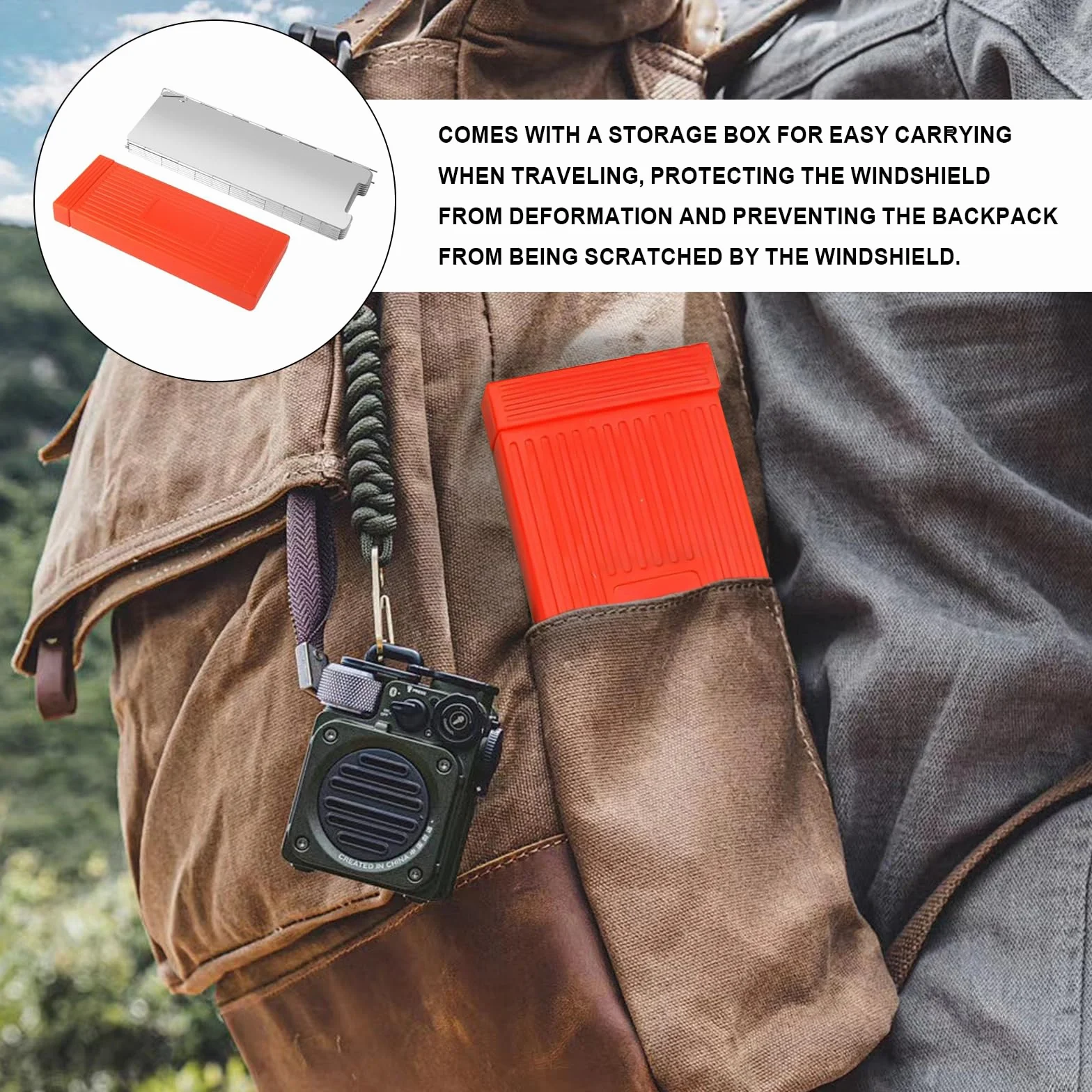 Pare-Vent Pliable Aluminium Plaques Pare-Brise de Camping Pare Vent Rechaud Gaz Camping Plein Air Pare-Brise pour Cuisinière à Gaz Pique-Nique Rechaud de Camping