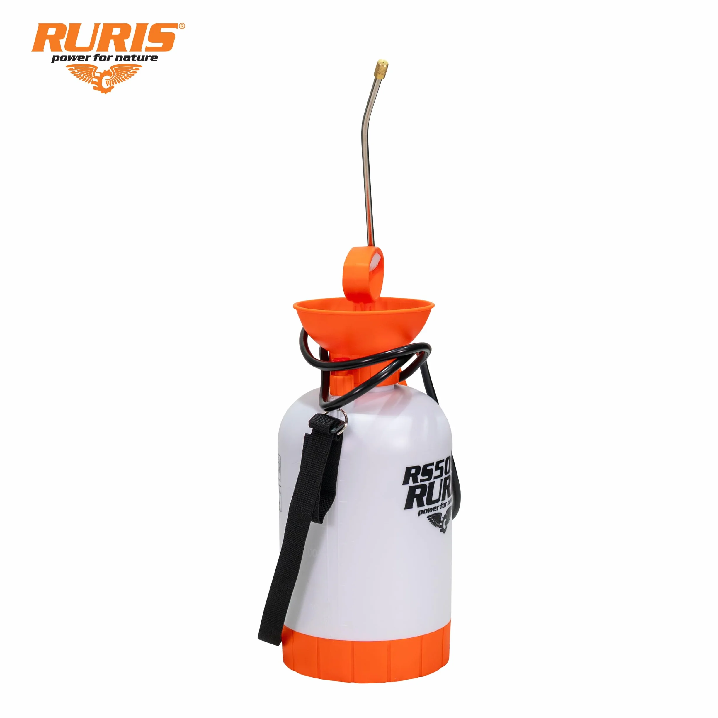 RURIS Pulvérisateur Manuel RS500S 5L Lance Métallique 2-3 Bar Jardin Serre