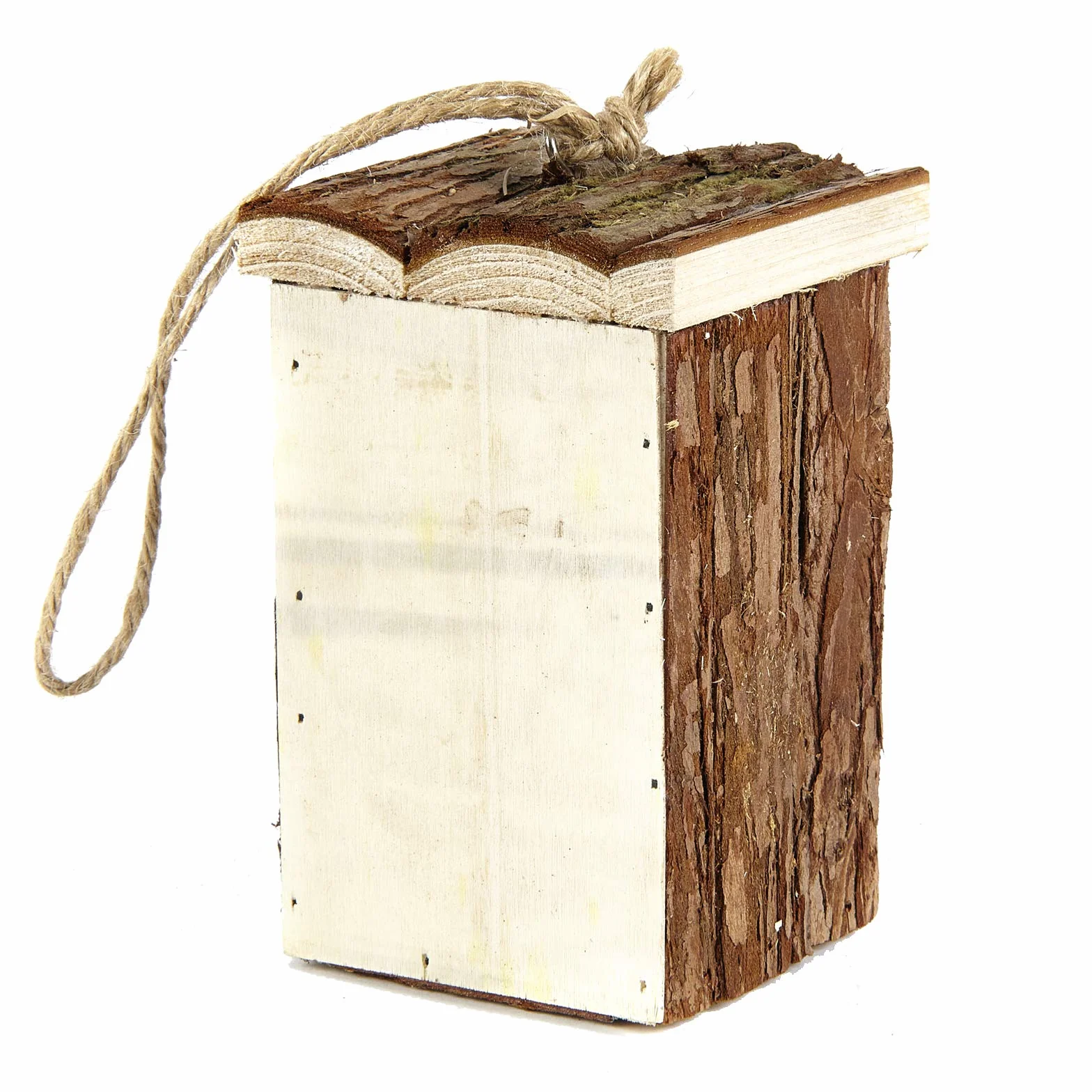 Hôtel à insectes en bois écologique pour abeille papillon 16,5 cm