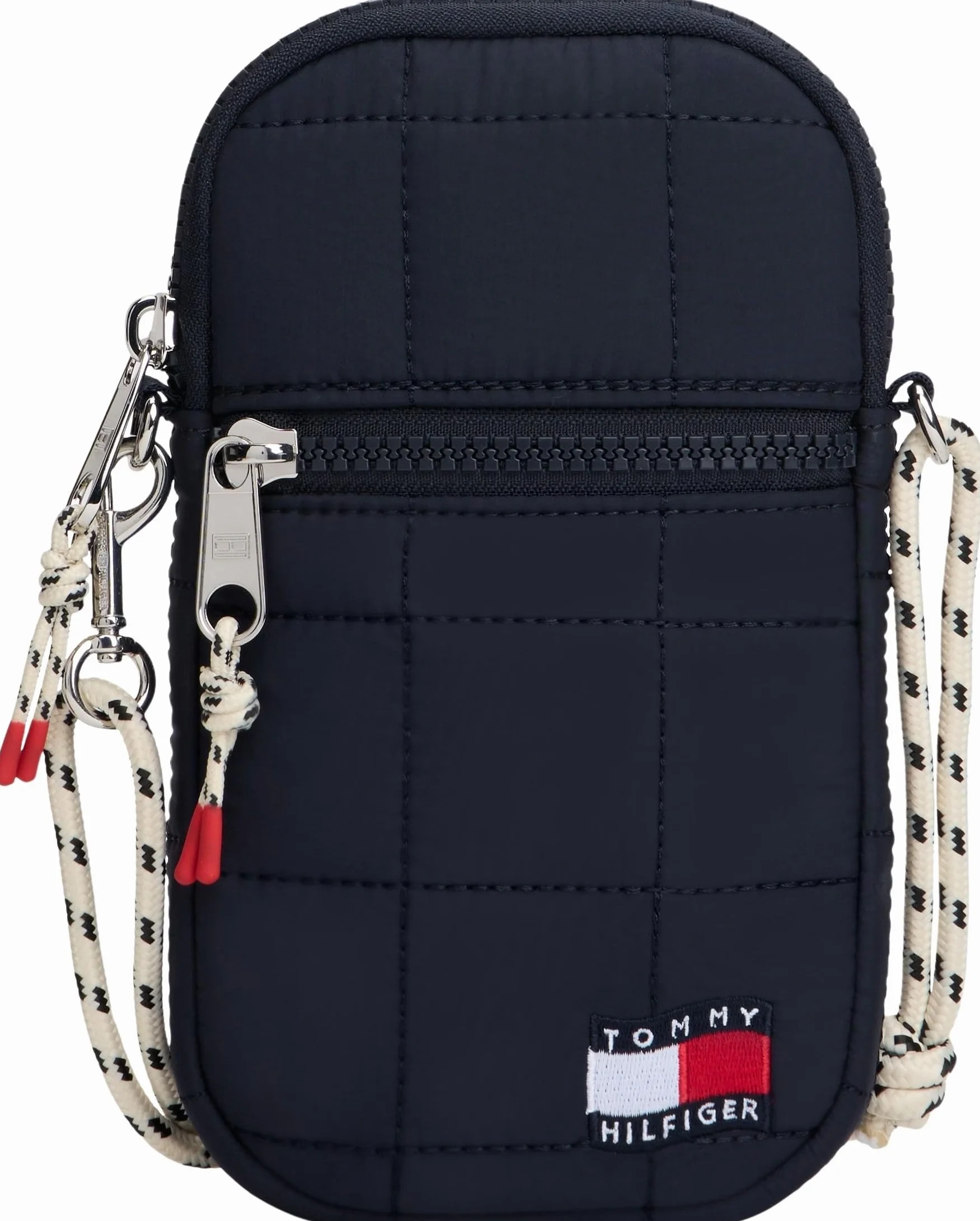Tommy Hilfiger Wavy Flag Quilted Phone Bag Mixte Enfant Space Blue