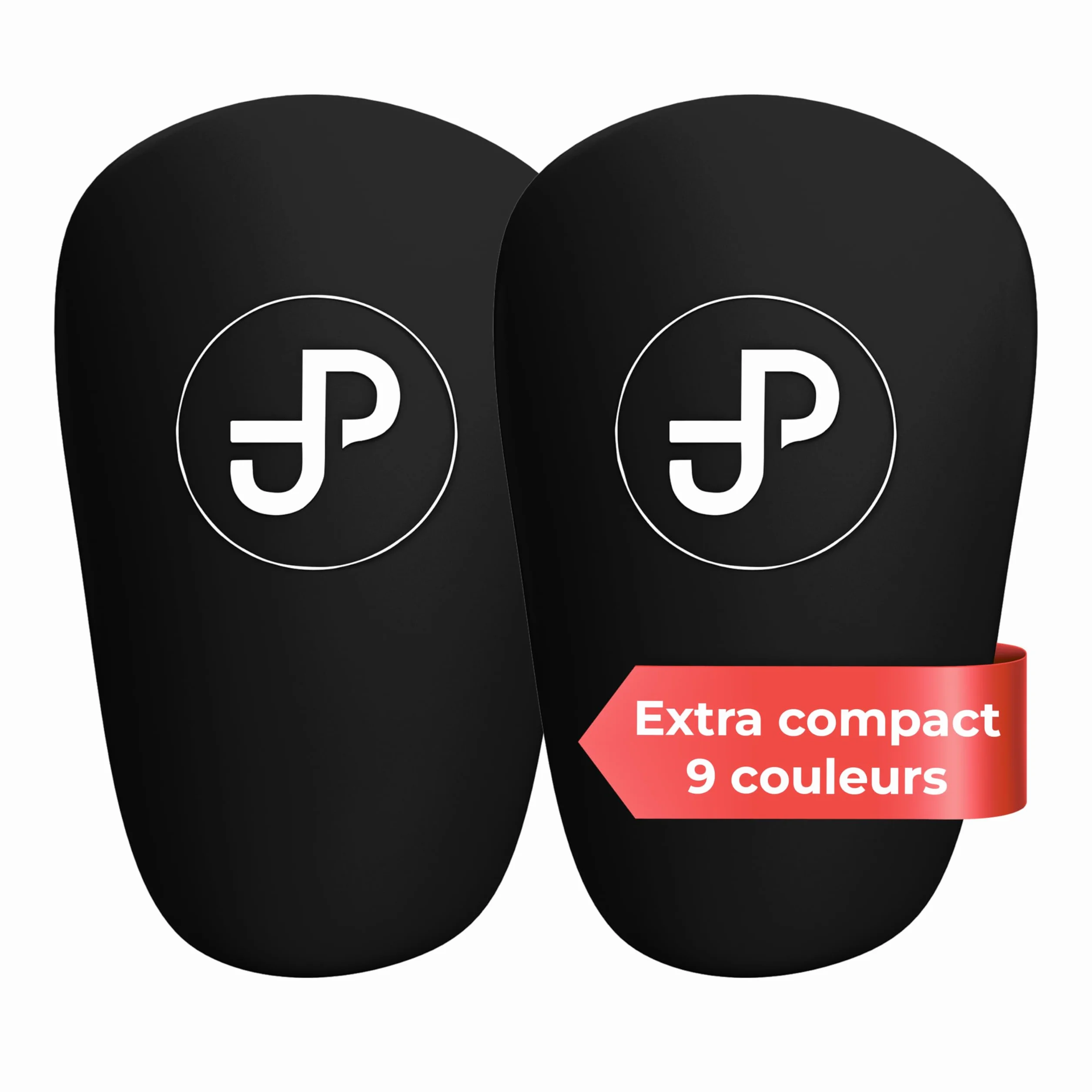 JDP Mini Protège-Tibias, protège-Tibias Extra Petits Football Hommes, jambières Anti-Glissement Enfants Foot, Shin Guards 9 Couleurs différentes