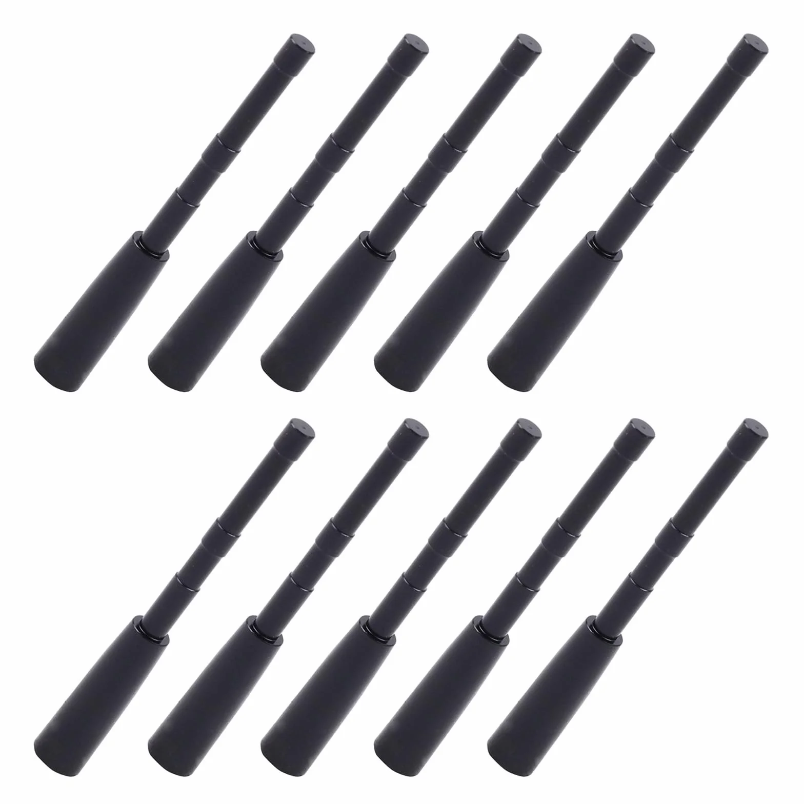 Lot de 10 embouts de flèches en aluminium avec embouts de flèches et embouts de flèches pour diamètre de 4,2 mm