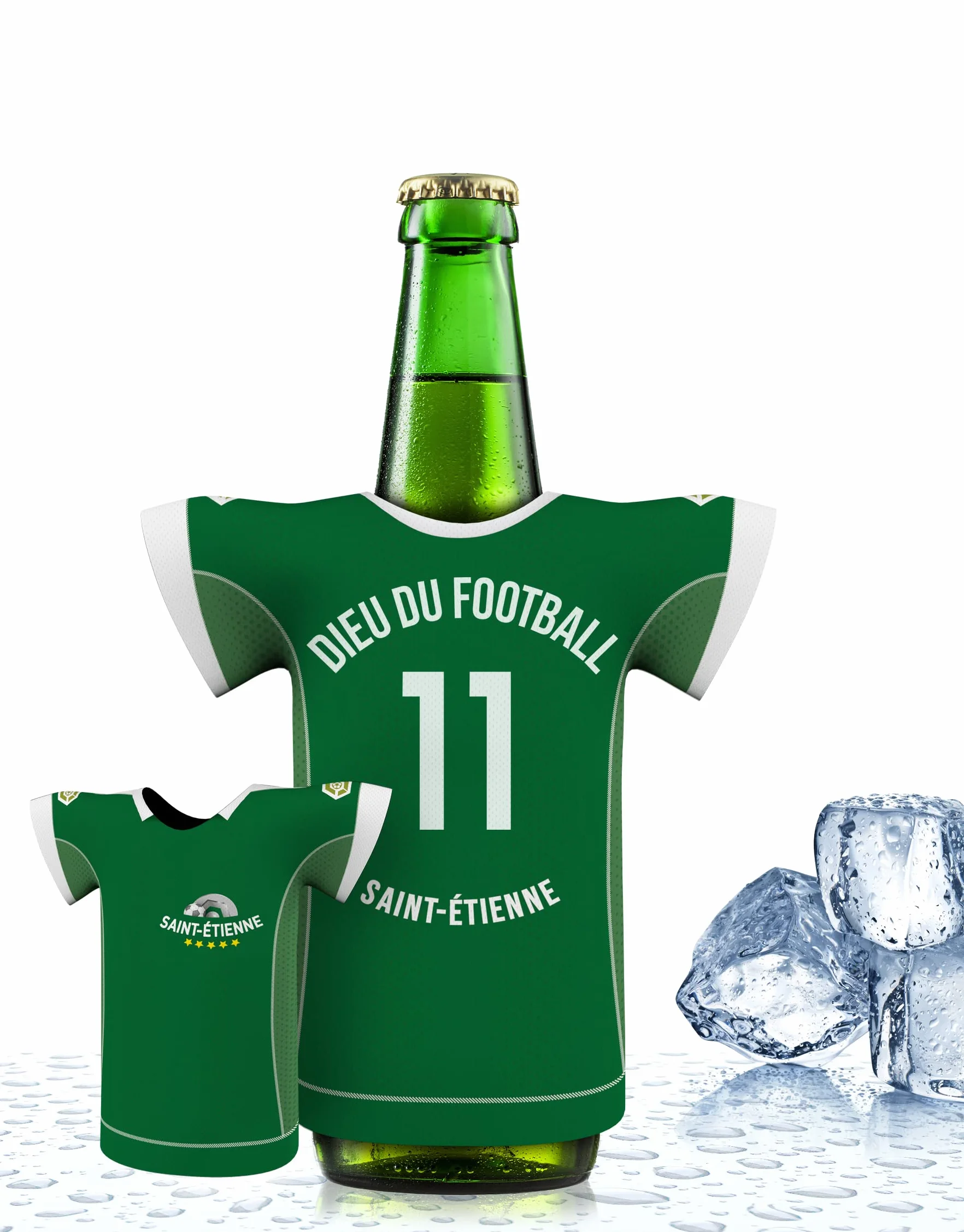 myfanshirt St. Etienne Maillot/Housse Refroidisseur de bière en Jersey - Convient à Hommes by FRFRT