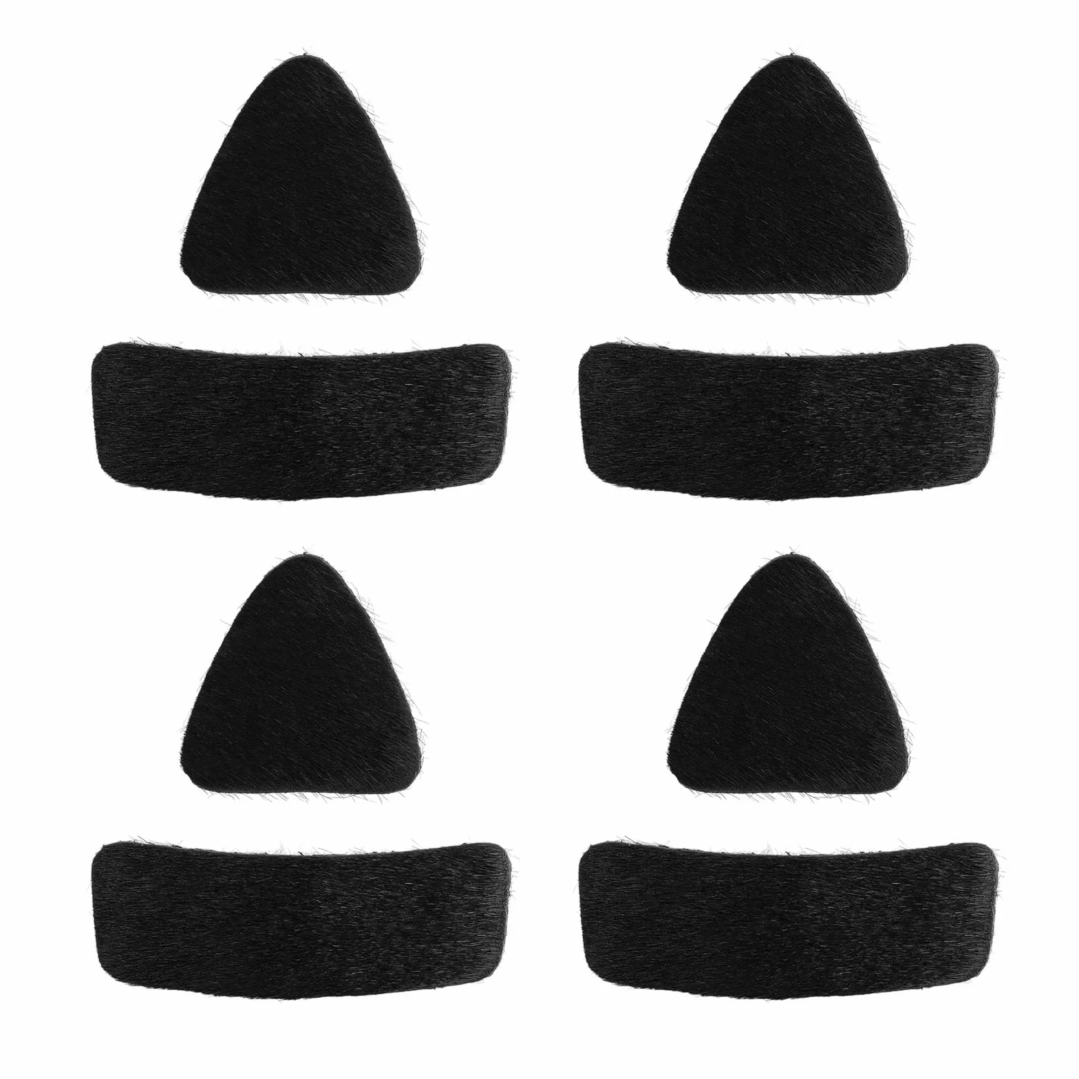 TIANLIN Support d'arc Classique avec Plastique, 8 Pièces Repose-Flèche Auto-Adhesif pour Arc Recourbé, Flèche Droite Repose Chasse Ciblage Accessoire, pour Arcs Recourbés et de Chasse