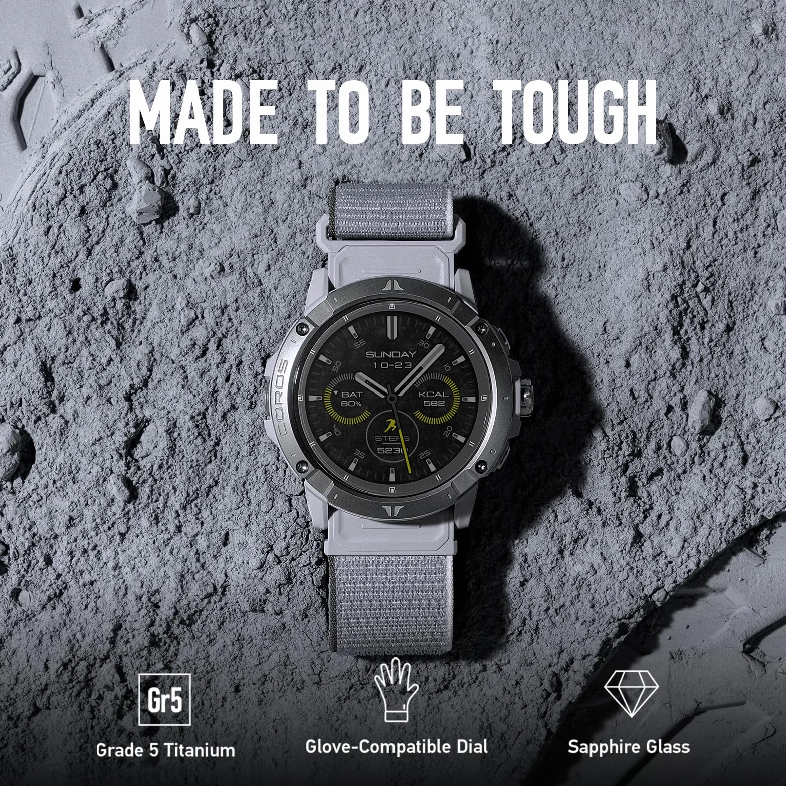 COROS VERTIX 2S Montre GPS d'aventure 40 Jours Autonomie Navigation Cartes Hors Ligne