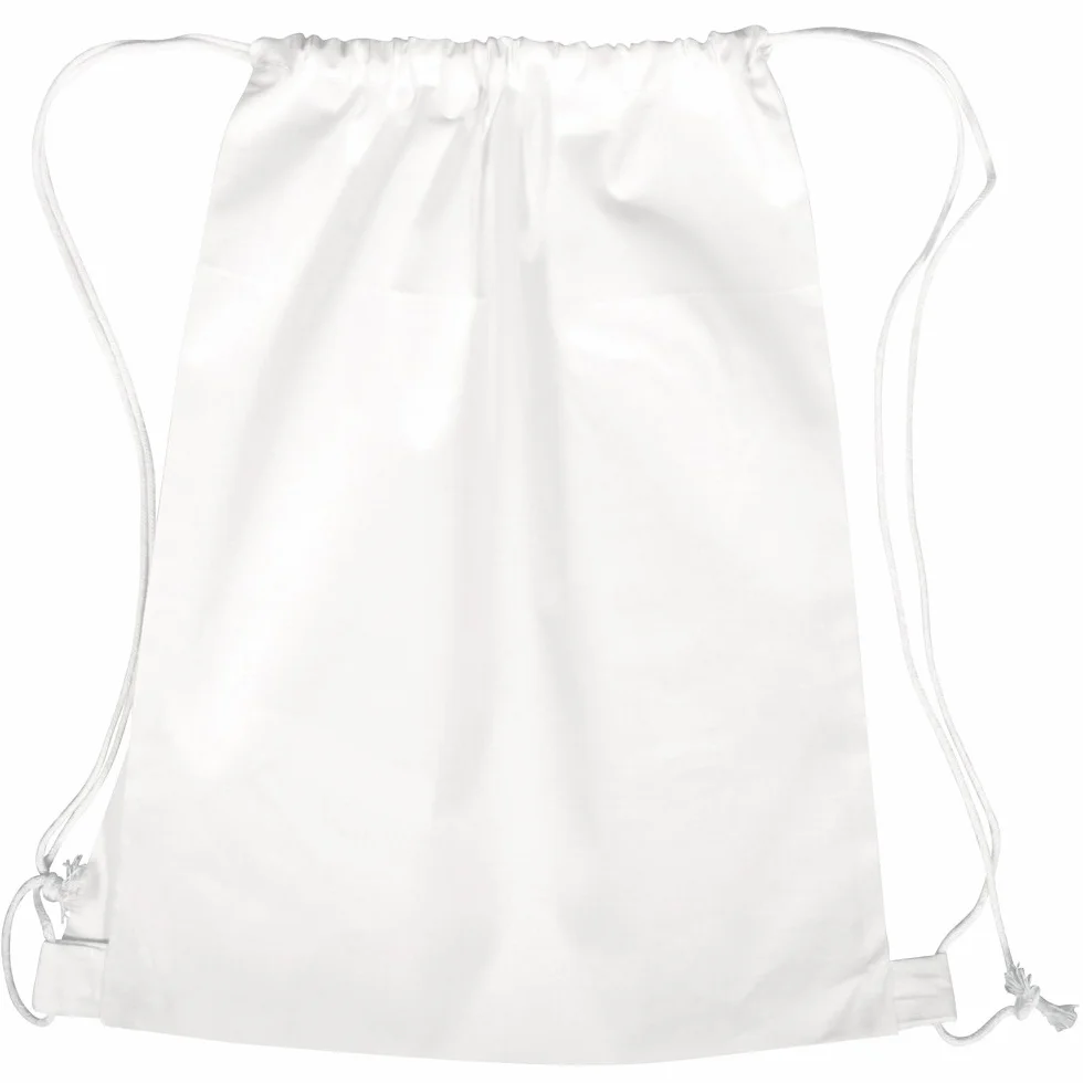 Rayher - Sac de piscine en tissu à décorer - blanc 38 x 42 cm