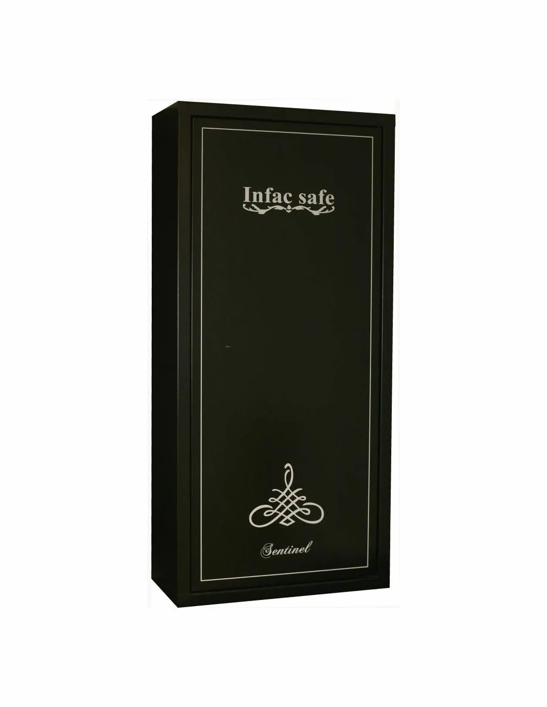Safe SD14 Armoire Forte pour Armes en Acier | 11 Armes avec Lunette + 3 dans la Porte | Coffre intérieur | Etagères Amovibles | Serrure à clé