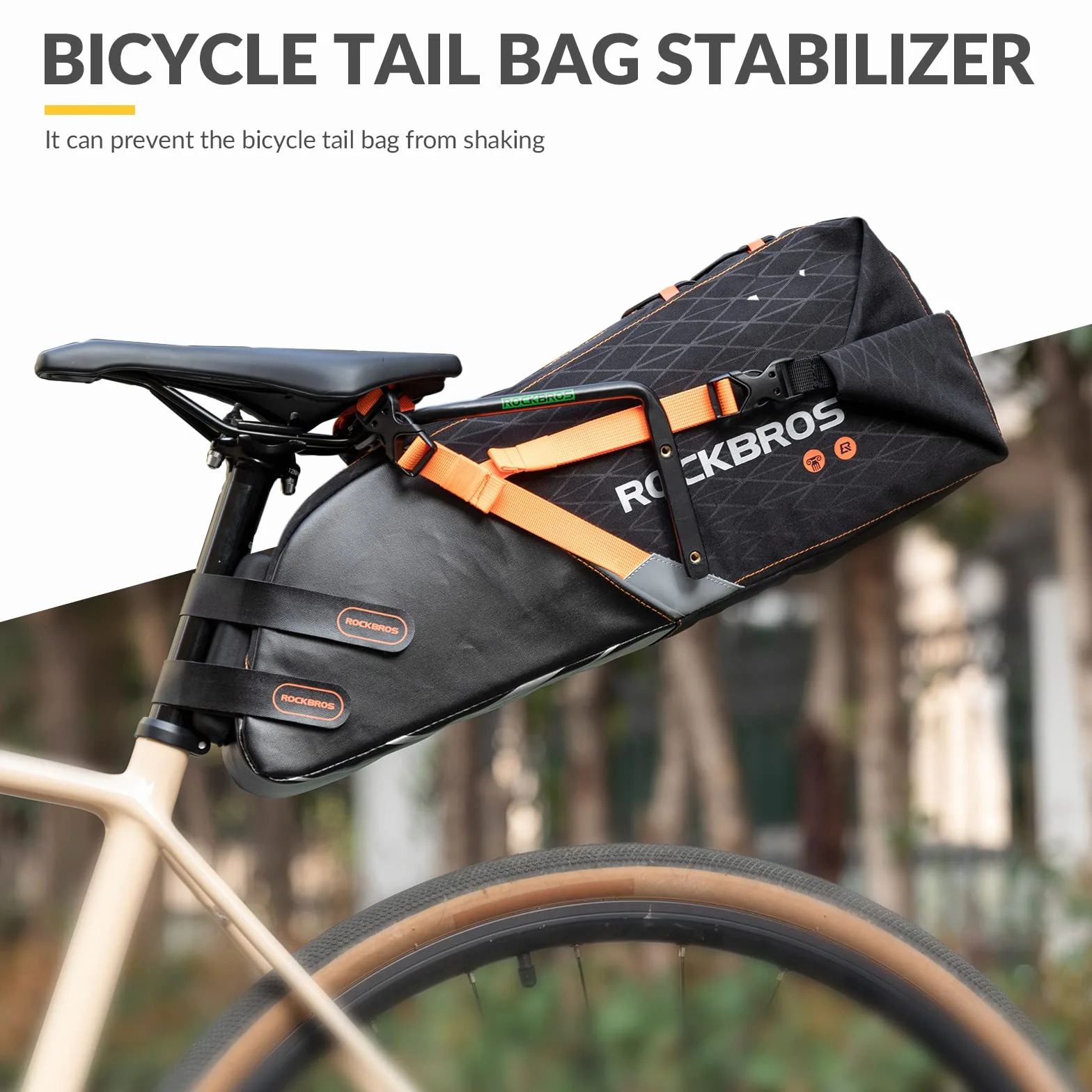 ROCKBROS Support de Porte-Bidon Vélo sous la Selle Porte-Gourde en Alliage d'aluminium pour 2 Bidon Porte-Bouteille Vélo Stable Durable Noir