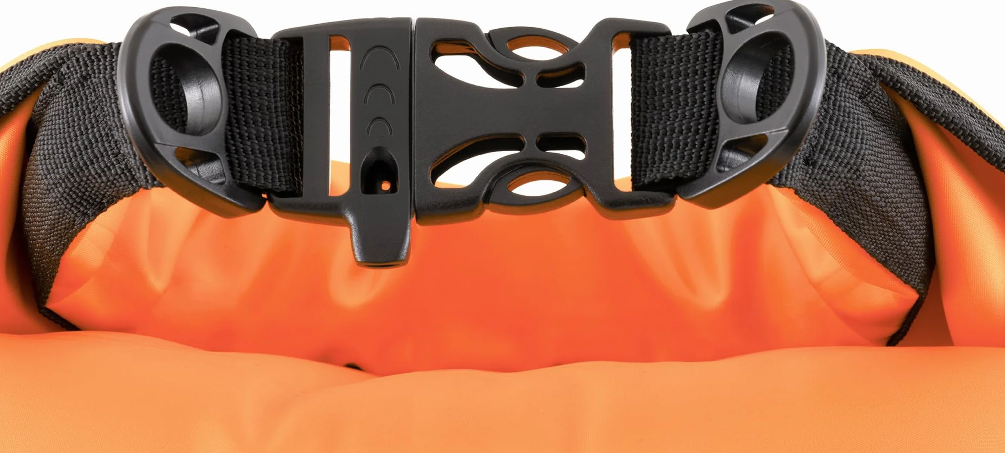 Cressi Depuis 1946 - Glide Pro Swim Buoy - Bouée de Signalisation, Gonflable, Pratique et Compacte Visibilité Maximale des Nageurs, Plongeurs et Triathlètes en Mer ou en Eaux Libres - Orange - 28L