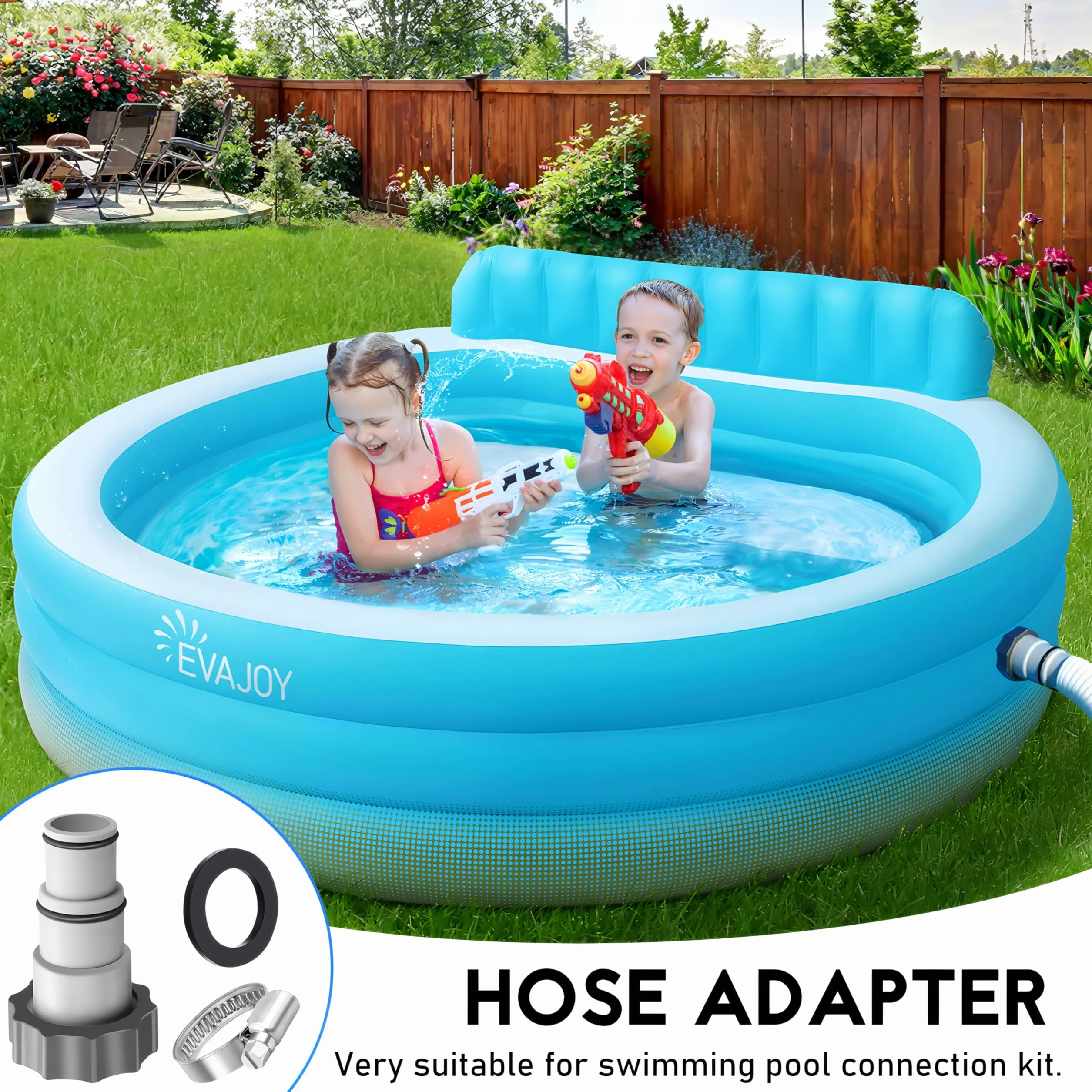 Intex Adaptateur Tuyau Piscine Ø 32 38 mm Raccord