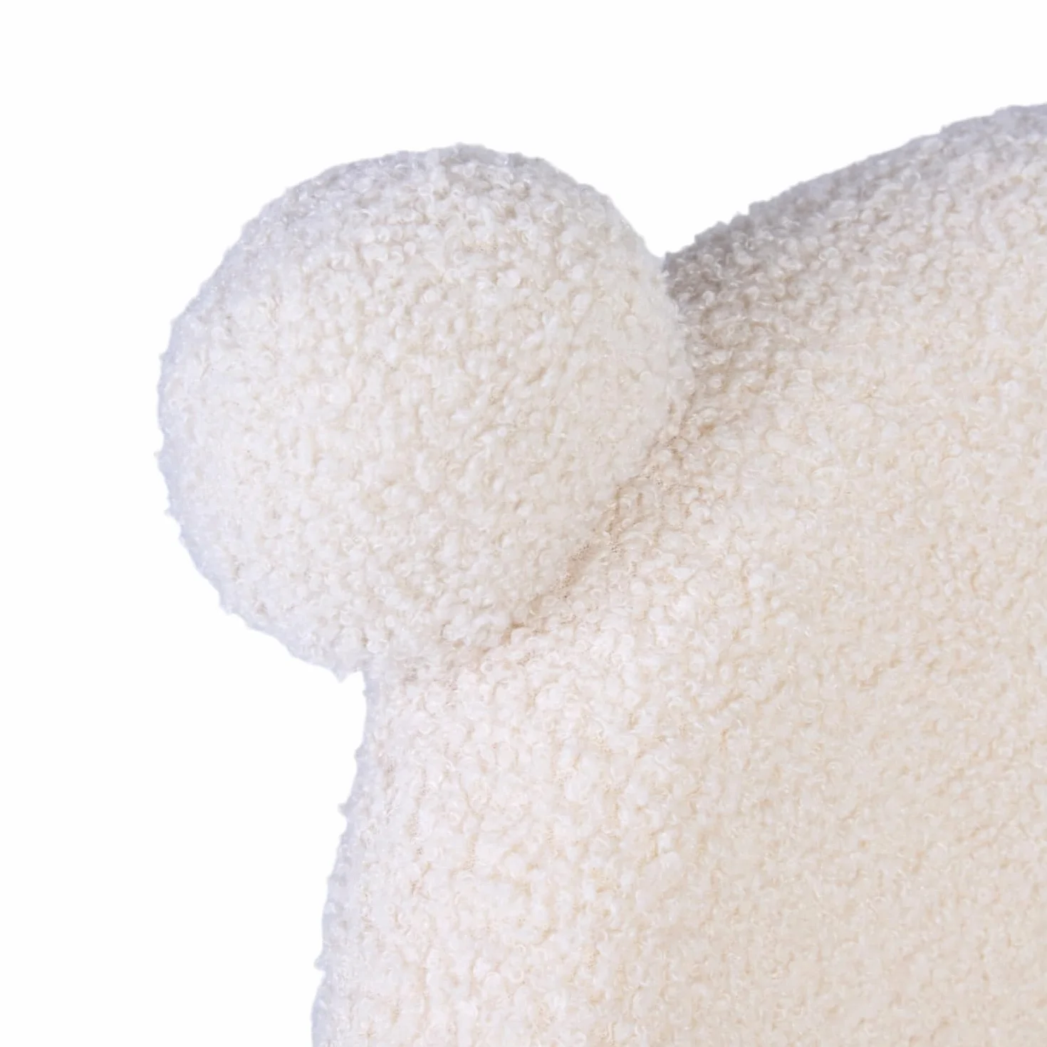 CHILDHOME Miroir Mural Ours Teddy 32x32x3cm Teddy Ecru