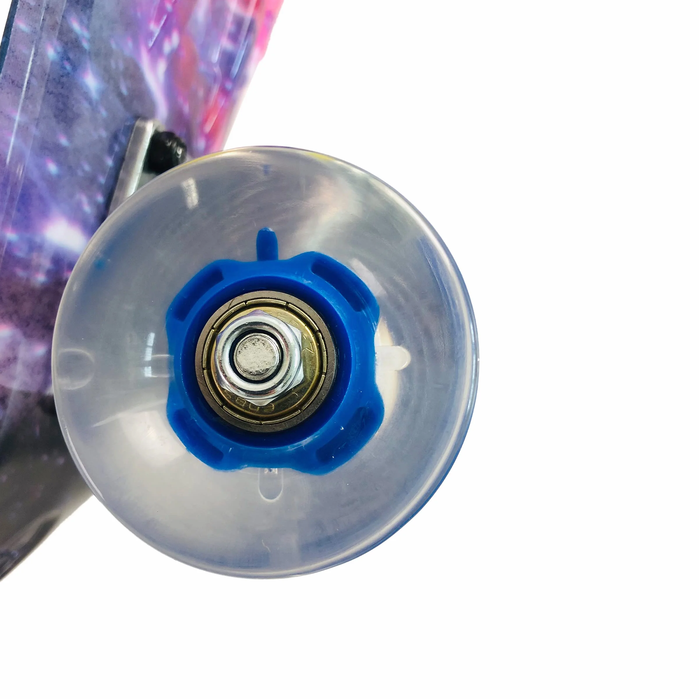 Skateboard Enfants,Mini Cruiser 22 Pouces Skateboard avec Light Up Roues Complete Skateboard pour Adultes Enfants débutants Filles garçons Cadeau d'anniversaire