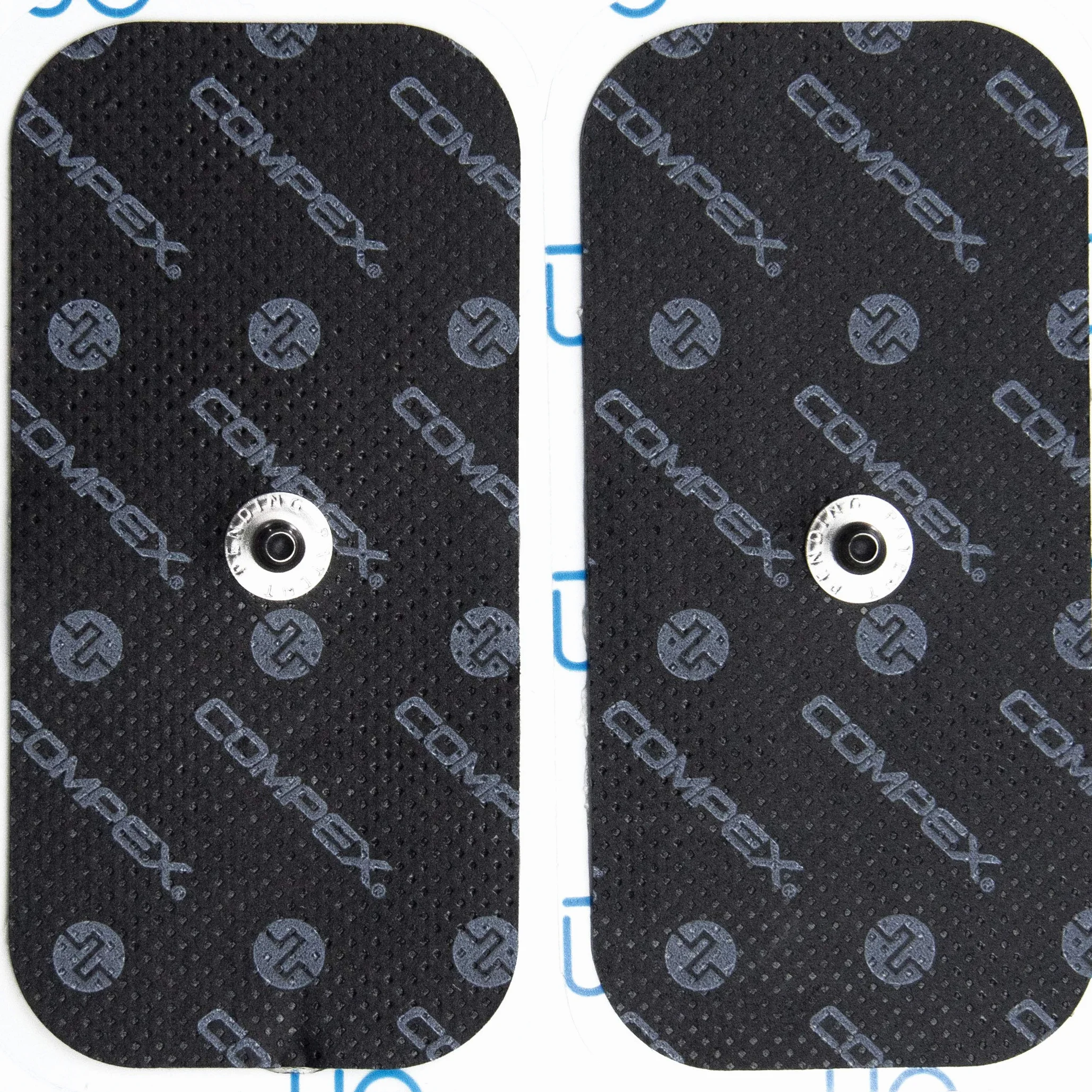 Compex I Sachet d’électrodes Noires Snap pour électrostimulateur Compex I Compatibles avec Les électrostimulateurs Compex avec ou sans câble