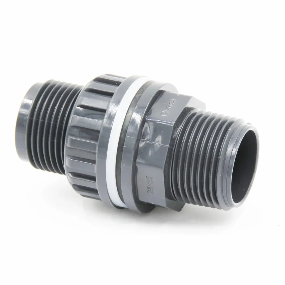 Traversée de paroi PVC pour tuyau 25 mm ø 25 mm 1 pouce