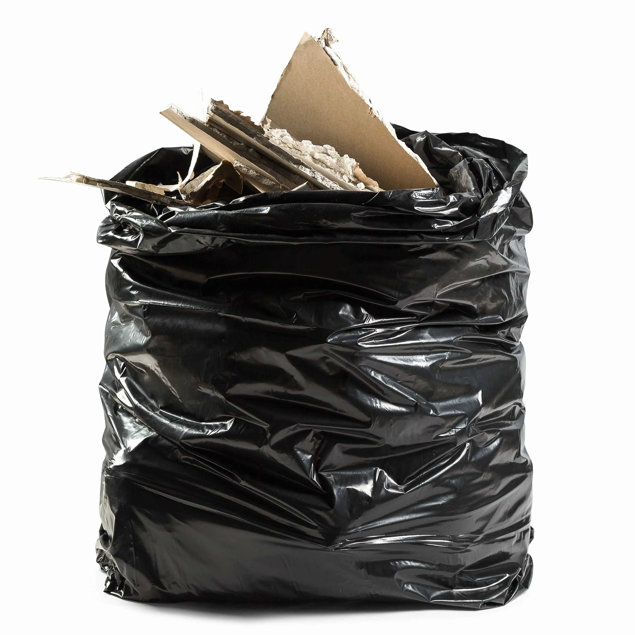Sacs Poubelle Noirs Professionnels Haute Résistance 150L 75 µm 10 Sacs PEBD Recyclé