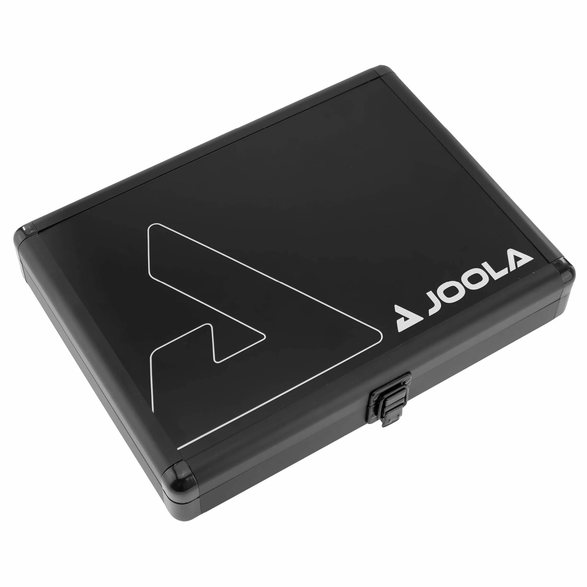 JOOLA Housse de Tennis de Table en Aluminium Noir 29 x 22 x 5,5 cm pour 1 Raquette et 3 Balles