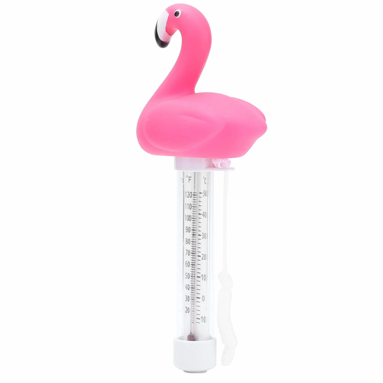 Thermomètre De Piscine Flottant, Flamant Rose, Intérieur Extérieur, Pour Piscine SPA